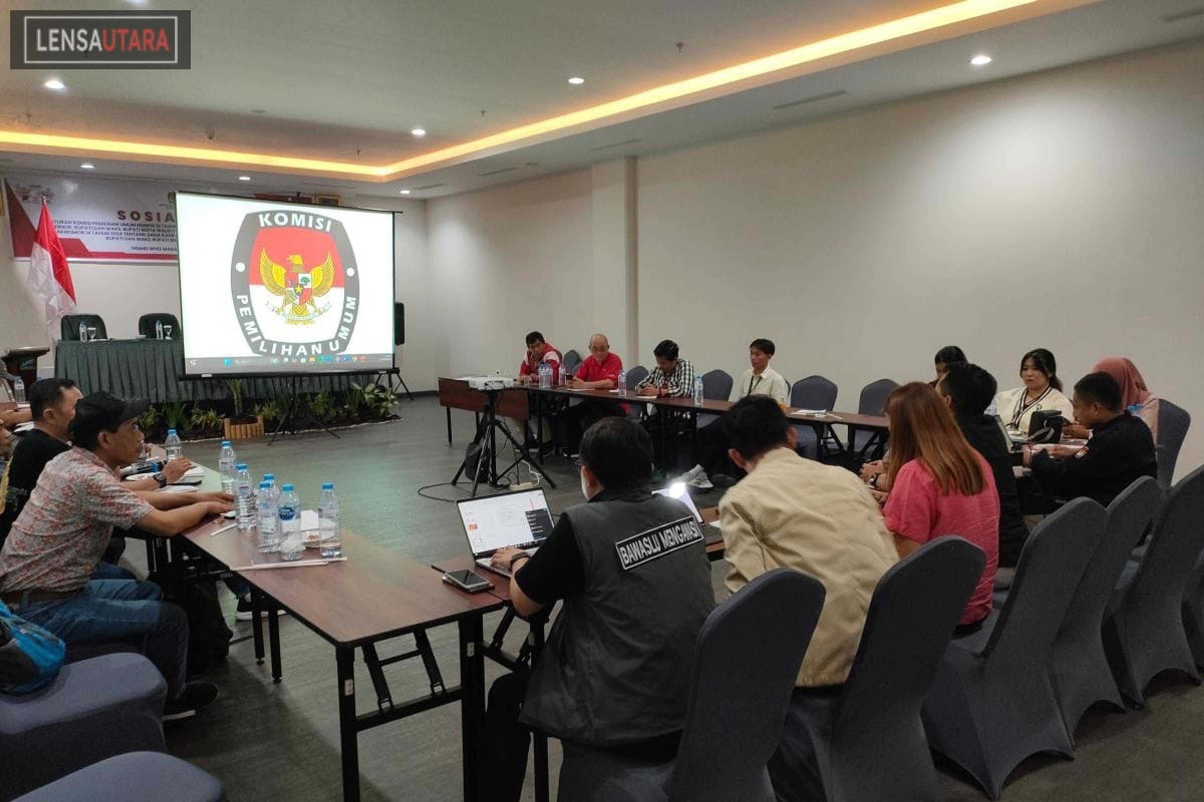 KPU Manado Ingatkan PKPU 13 dan 14 Terkait Kampanye Pada Paslon