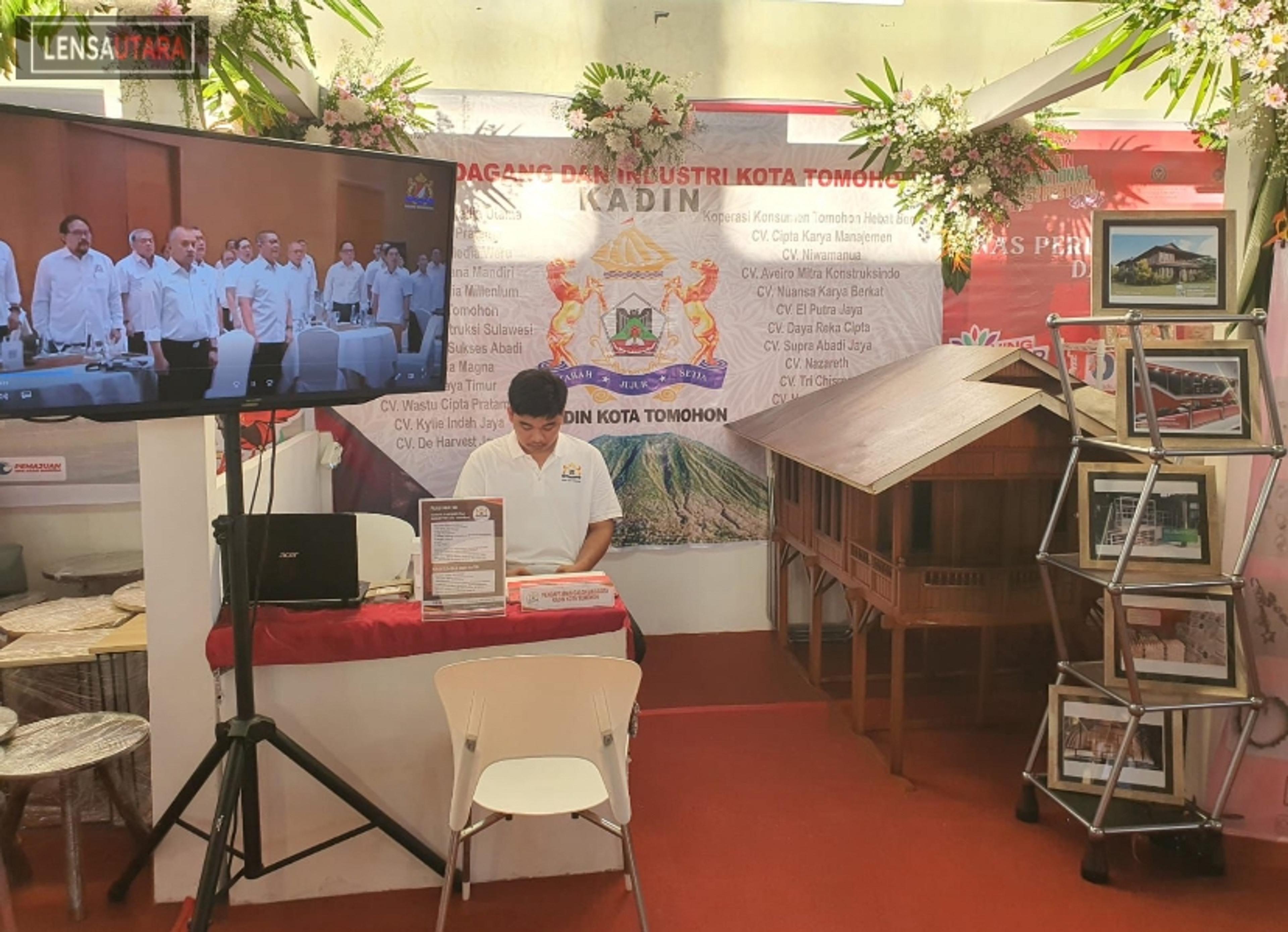 Kadin Tomohon Mulai ‘Action’ di Tourism, Trade, Investment and Floriculture Expo
