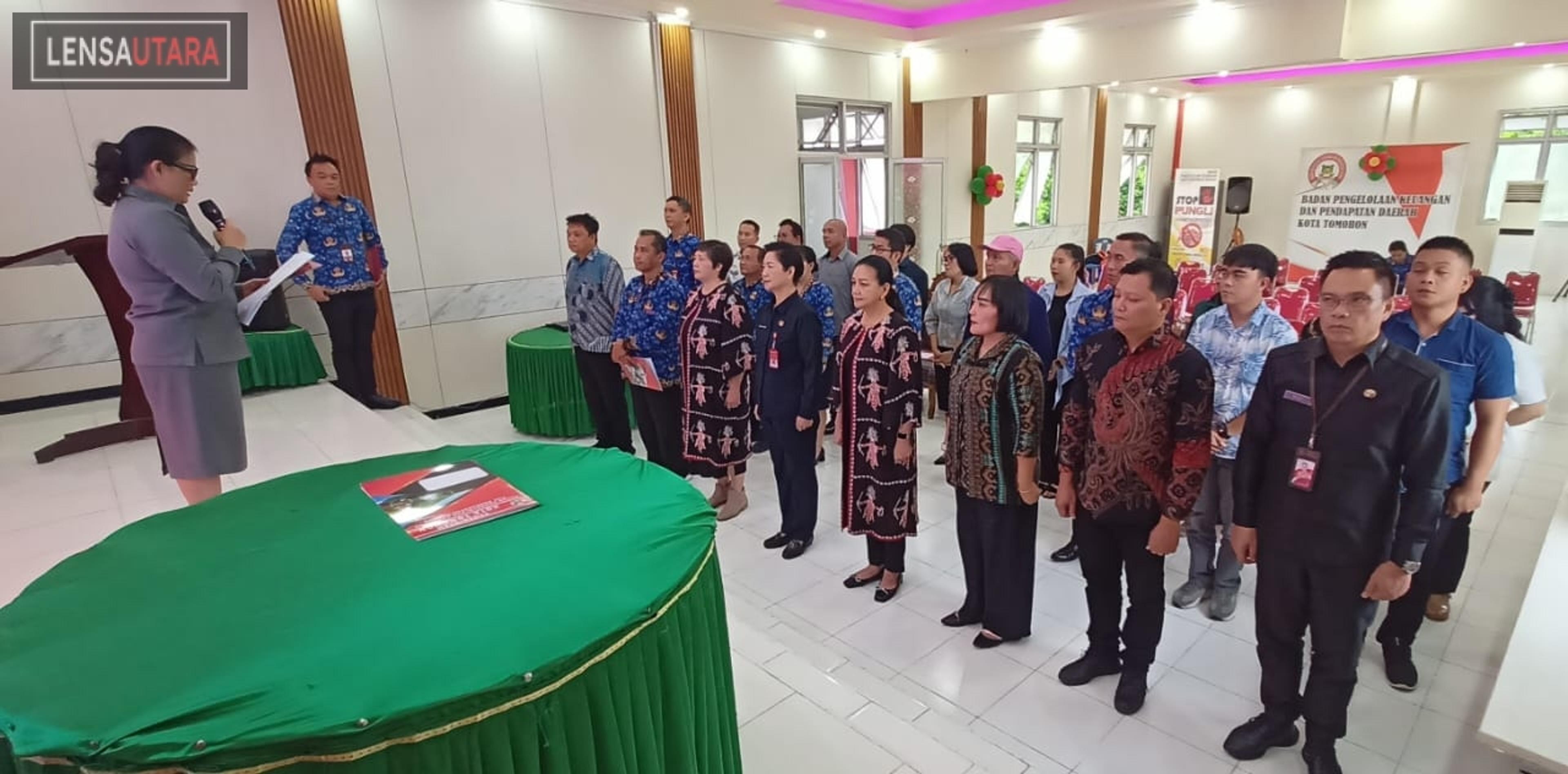 Tim Kesenian Kota Tomohon Dilantik, drg. Jeand’arc Senduk-Karundeng: Kami akan Bekerja Profesional