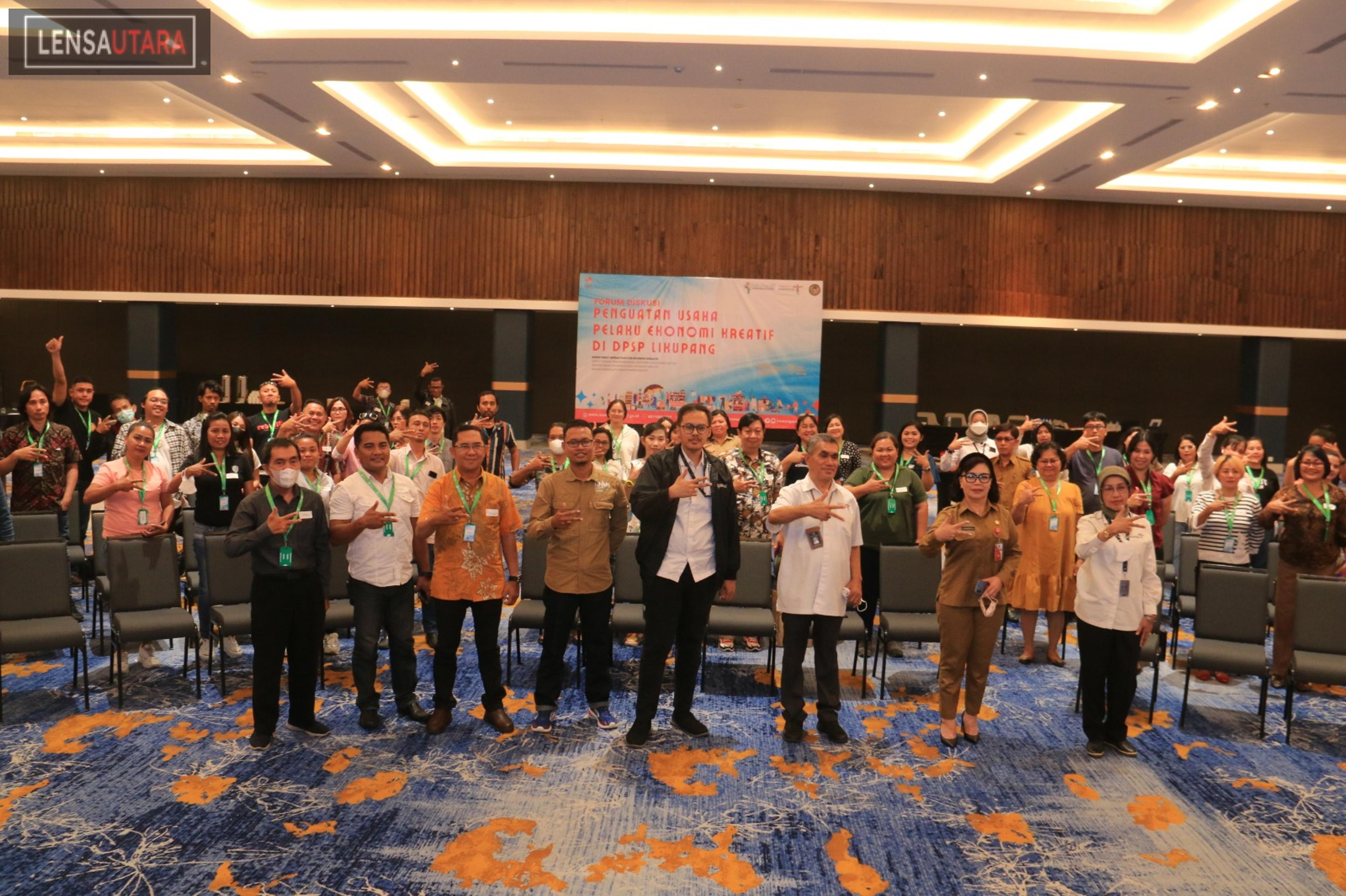 Kemenparekraf Gelar FGD Bersama Pelaku Ekonomi Kreatif di DPSP Likupang