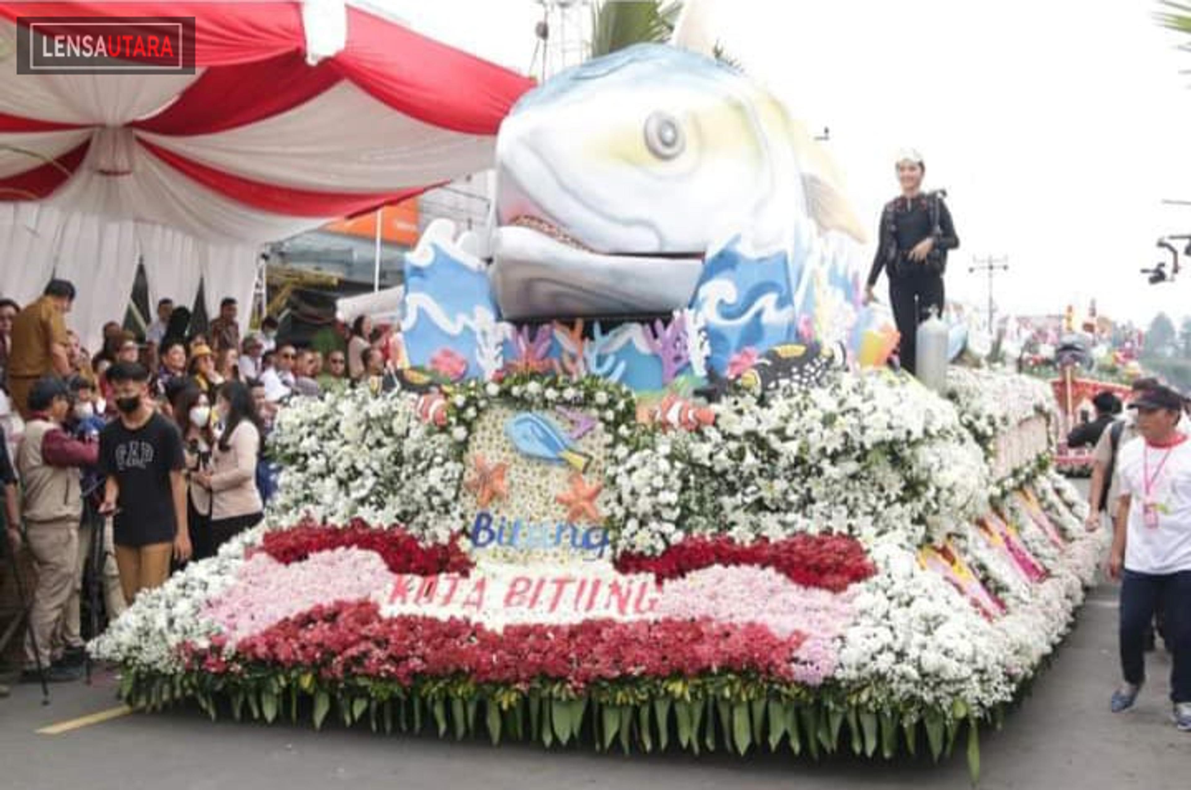 Bitung Ikut Serta Tournament of Flowers di Tomohon