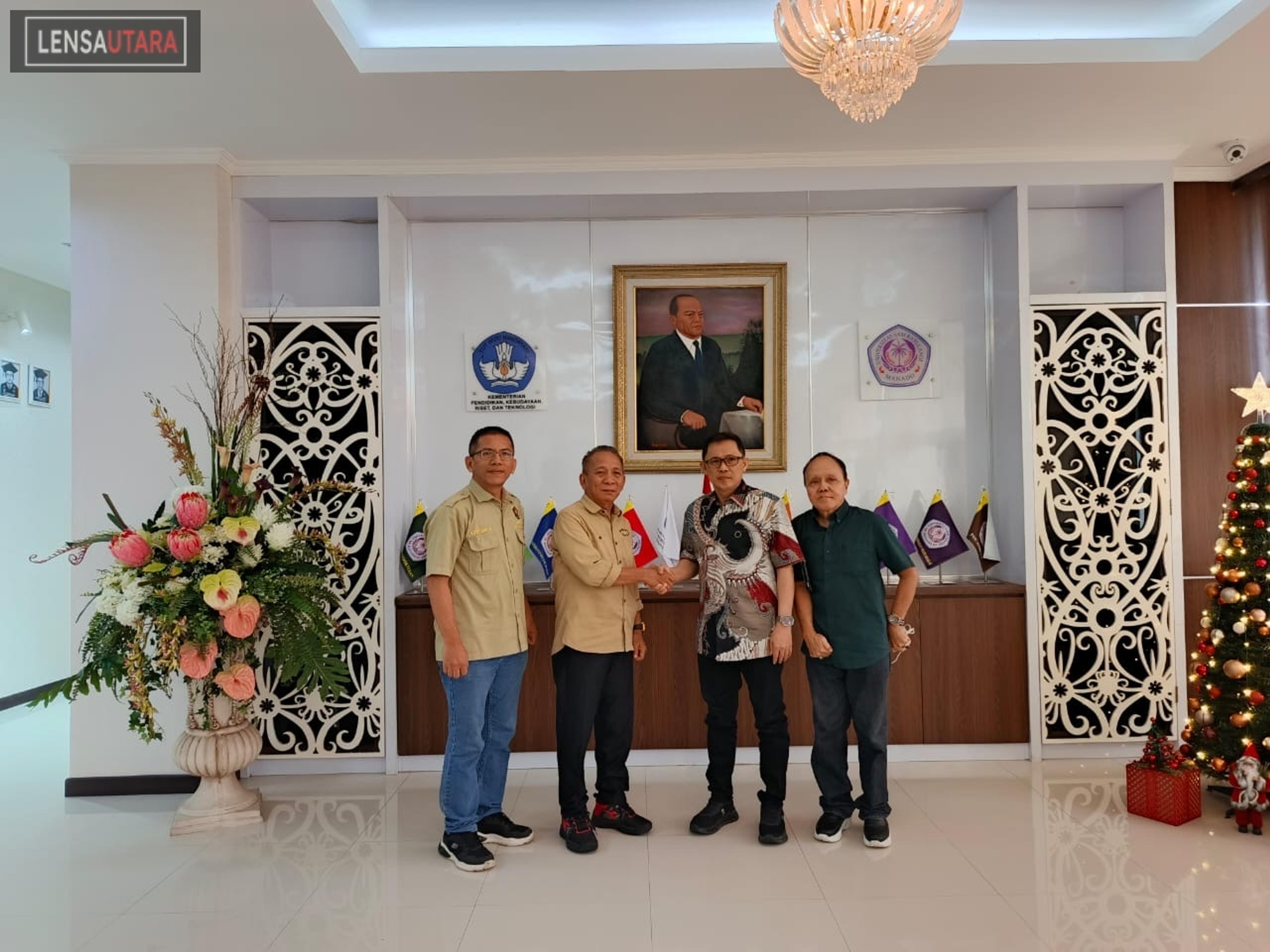 Jalin Kerja Sama dengan PWI Sulut, Rektor: Unsrat Terbuka bagi Wartawan, Tapi…