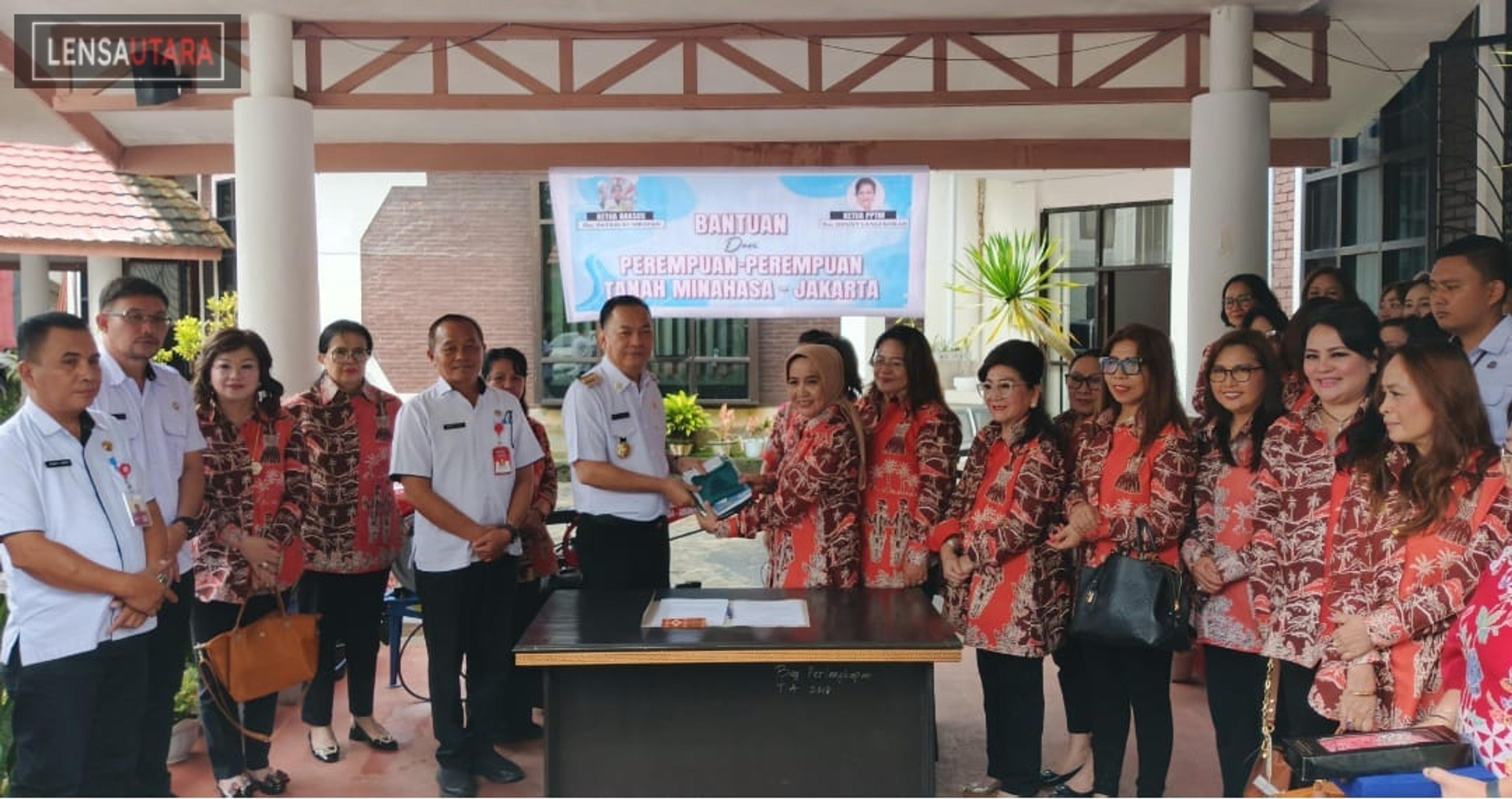 P2TM Gelar Bakti Sosial di Tomohon, Disambut Positif Walikota