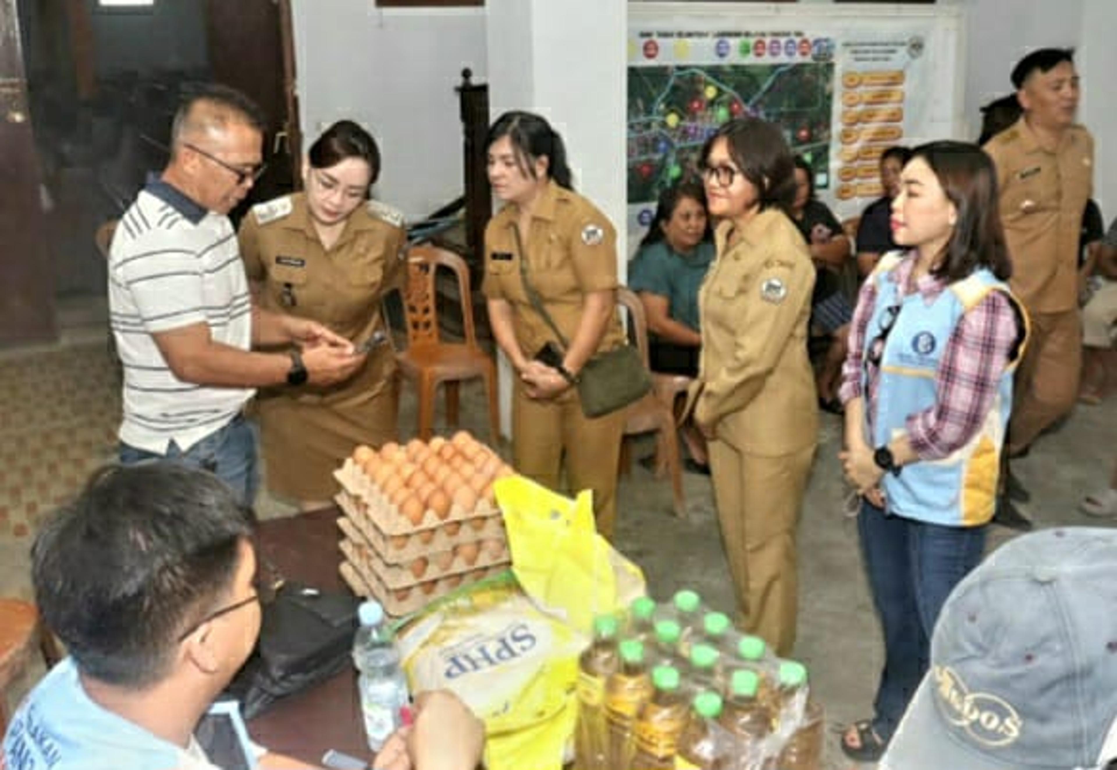 Wakil Wali Kota Tomohon Sendy Rumajar, ikut melakukan peninjauan pelaksanaan kegiatan GPM Tematik yang digelar Pemprov Sulut. (Ist)