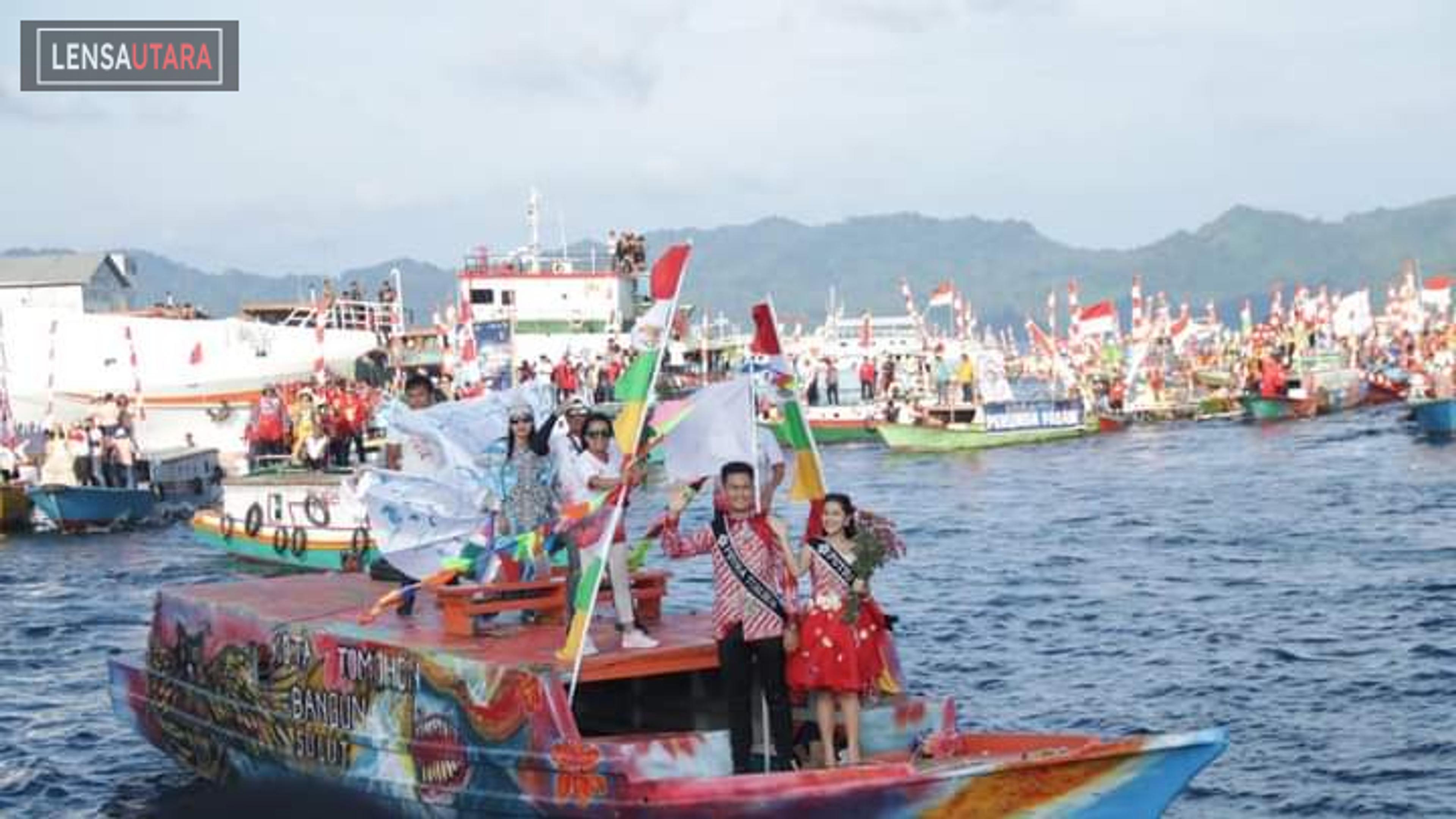 Pembukaan Festival Pesona Selat Lembeh 2022 Meriah
