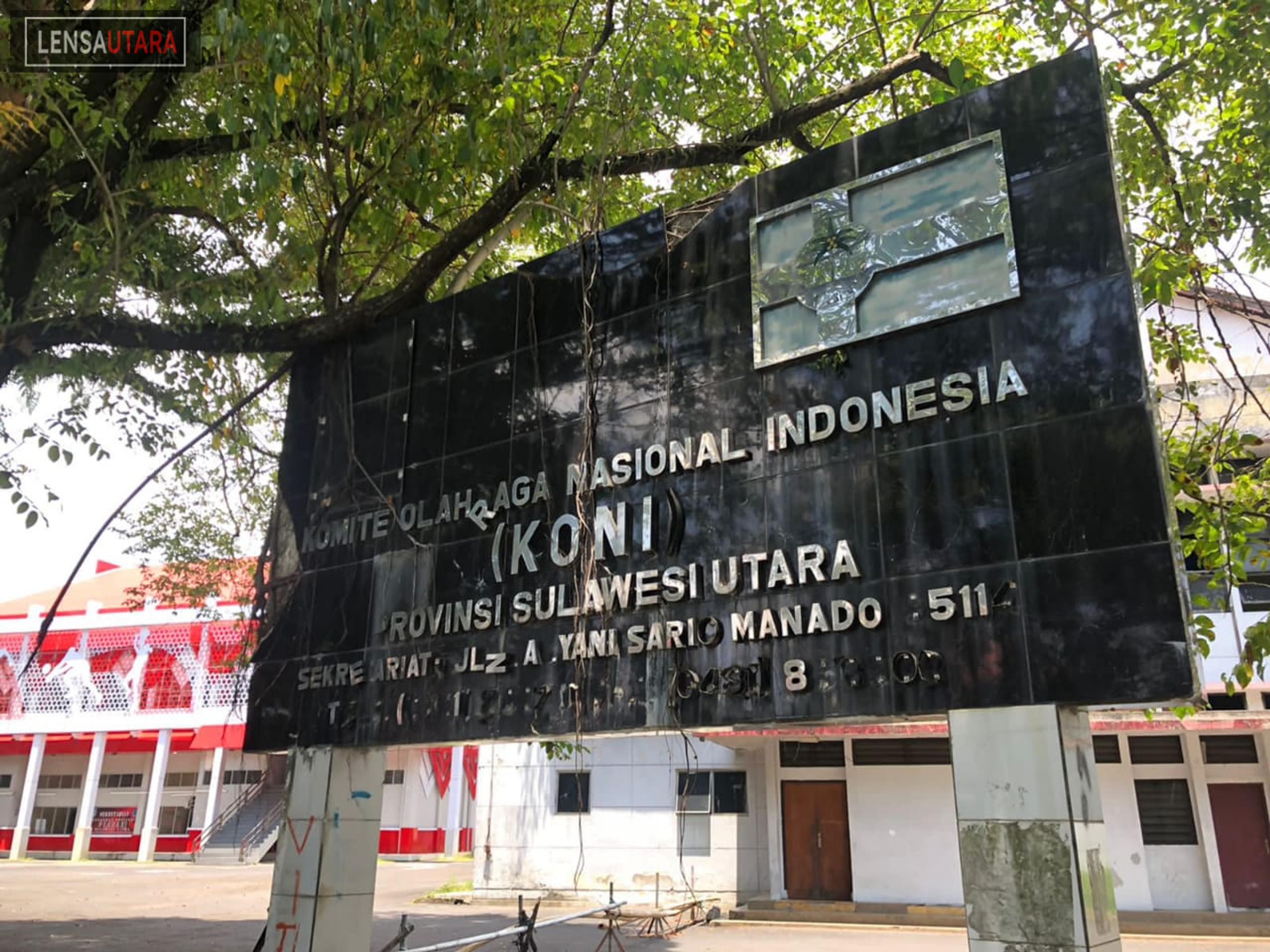 Gedung KONI Terkesan “Tidak Terurus”