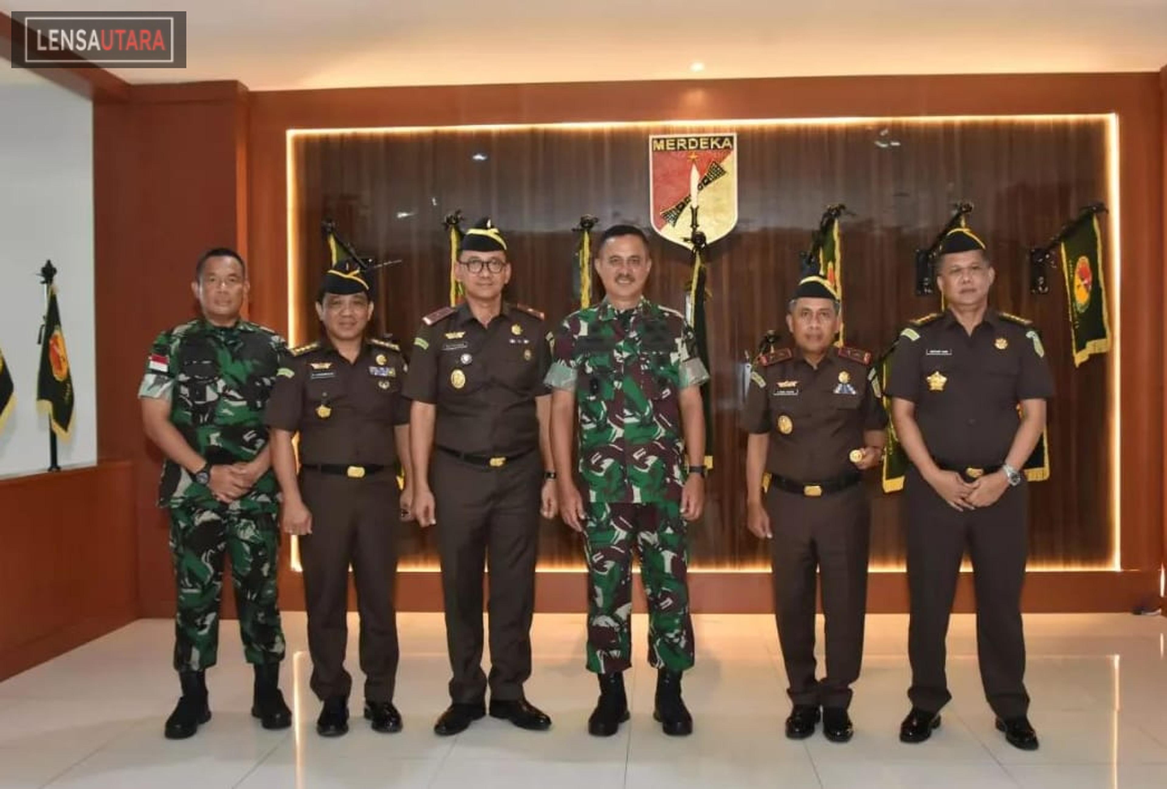 Audiensi Kejati Sulut bersama Pangdam XIII/Merdeka, Sebagai Bentuk Perkuat Sinegritas