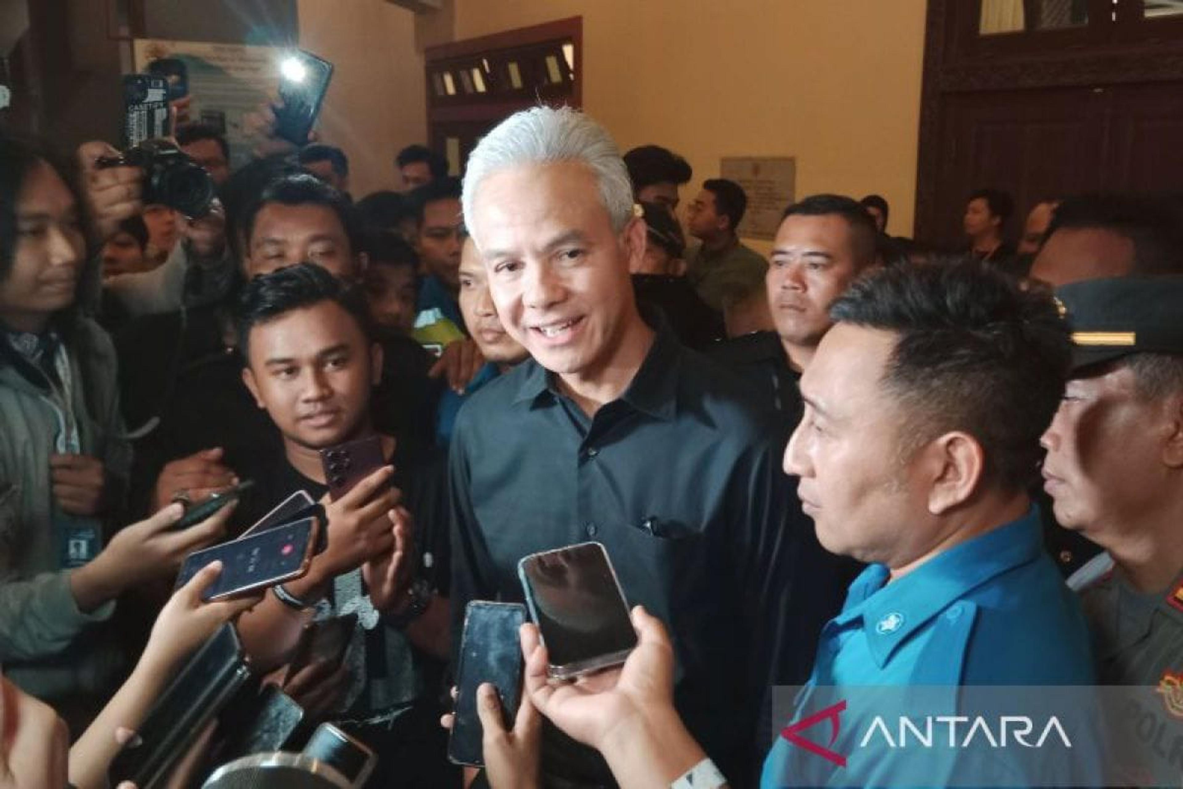 Ganjar: Semua Masih Punya Peluang Jadi Cawapres di Pilpres 2024