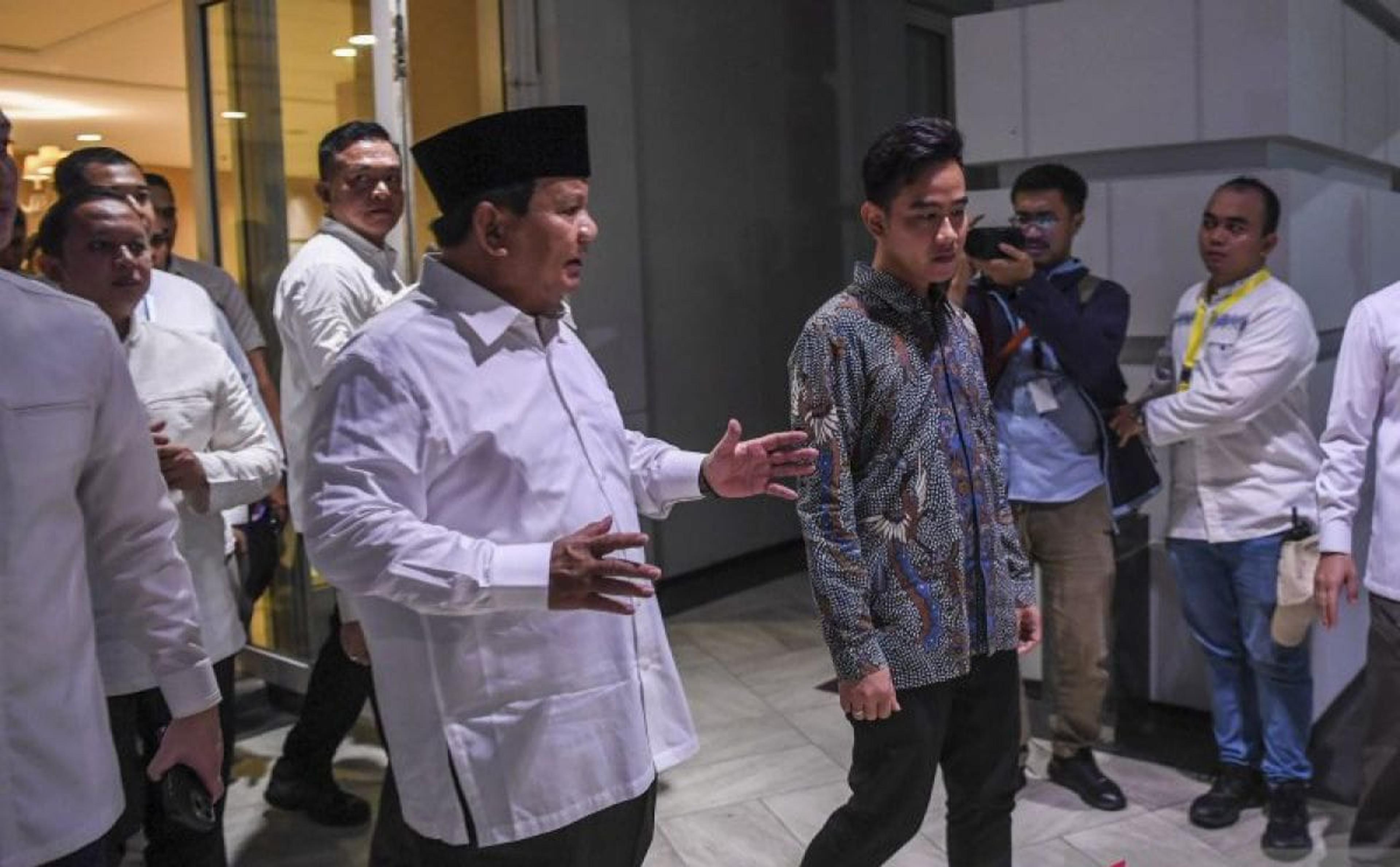 Gibran: Prabowo yang Tentukan Kabinet, Jokowi Hanya Beri Masukan