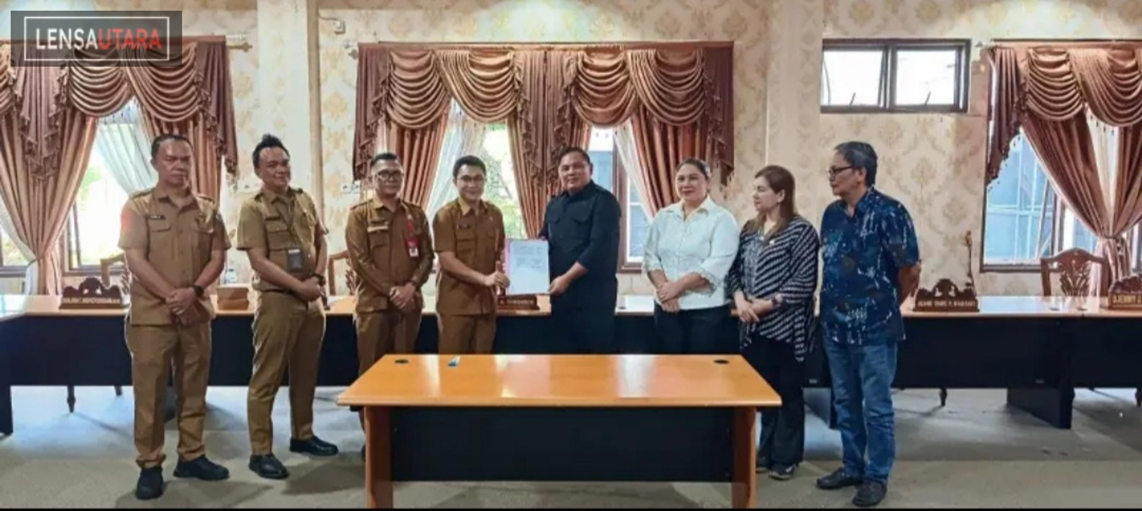Bapemperda DPRD Tomohon Bersama Pemkot Lakukan Evaluasi Terhadap Prioritas Ranperda yang telah Ditetapkan