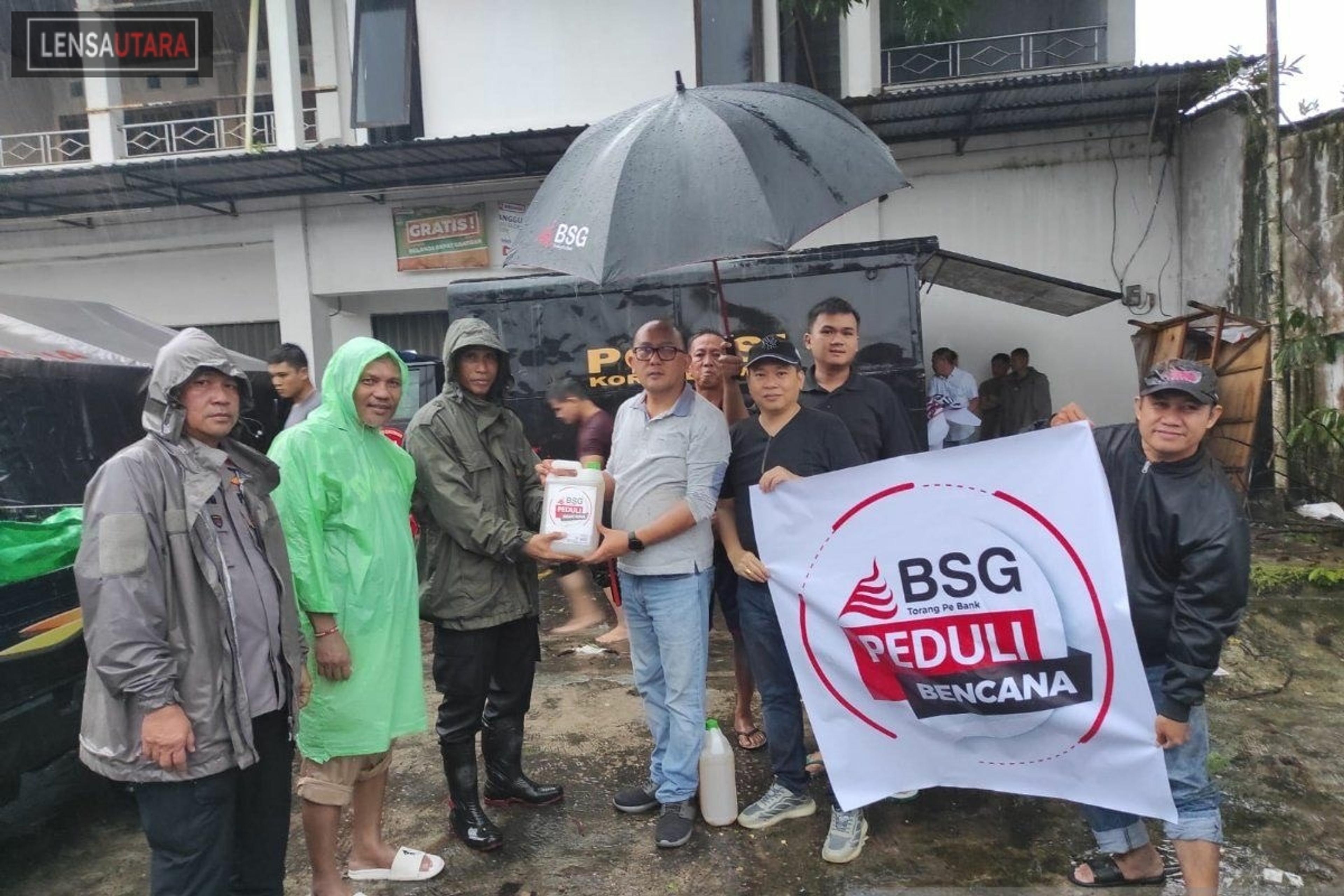 BSG Bantu Korban Banjir dan Longsor di Manado