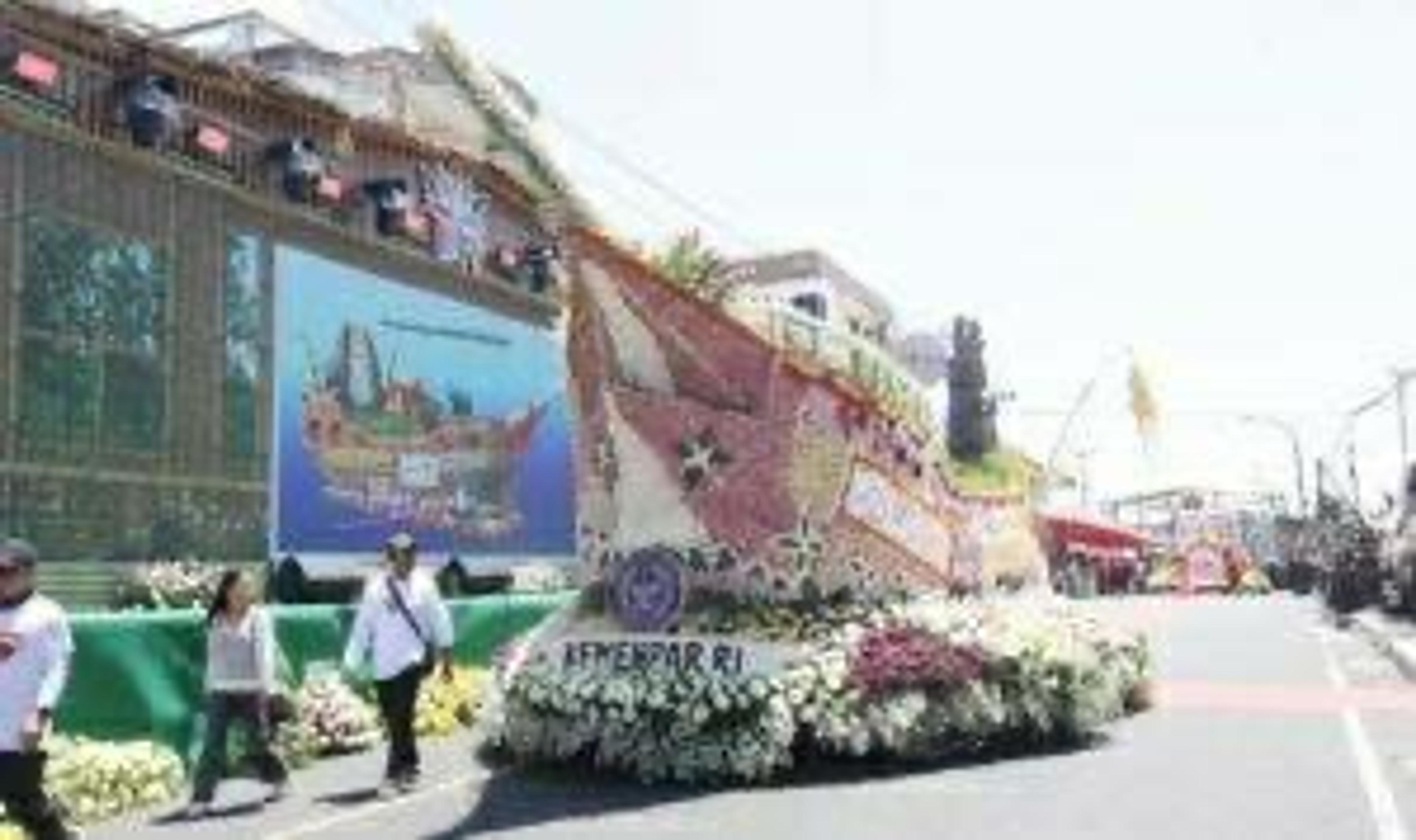 Puncak kemeriahan Tomohon International Flower Festival (TIFF) 2026 ditandai dengan pelaksanaan Tournament of Flowers (TOF) pada Sabtu (08/08/2026). (Ist)