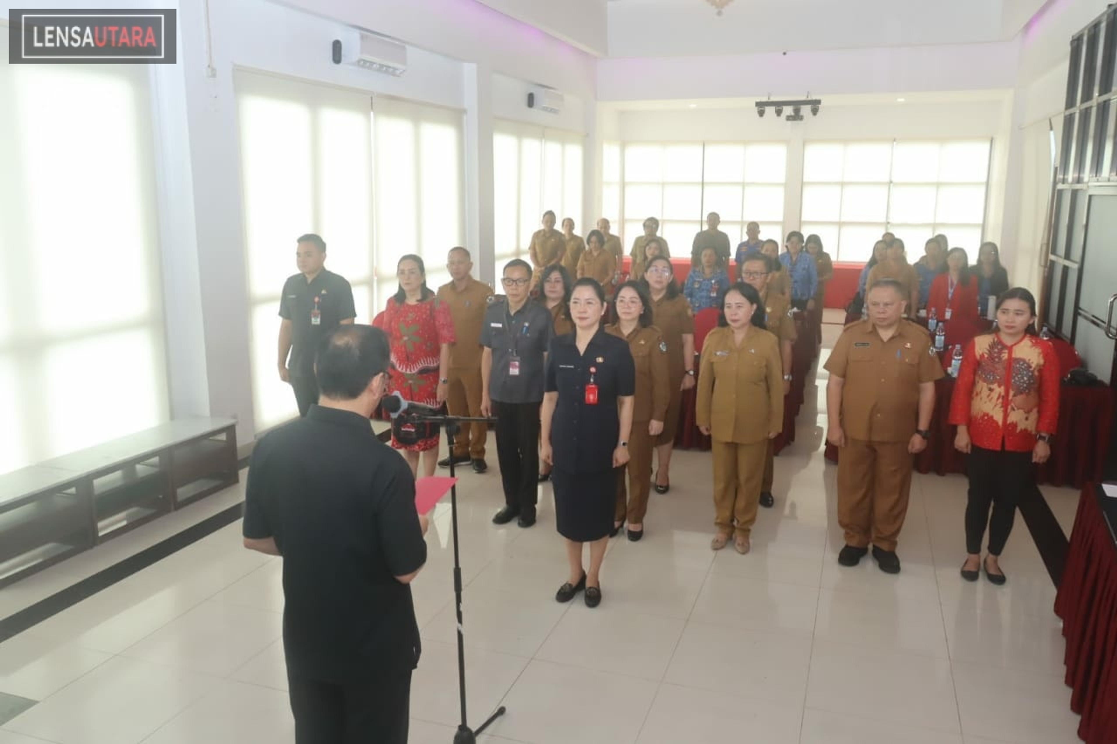 Tim Pembina Posyandu Kota Tomohon 2025-2030 Dilantik Wali Kota