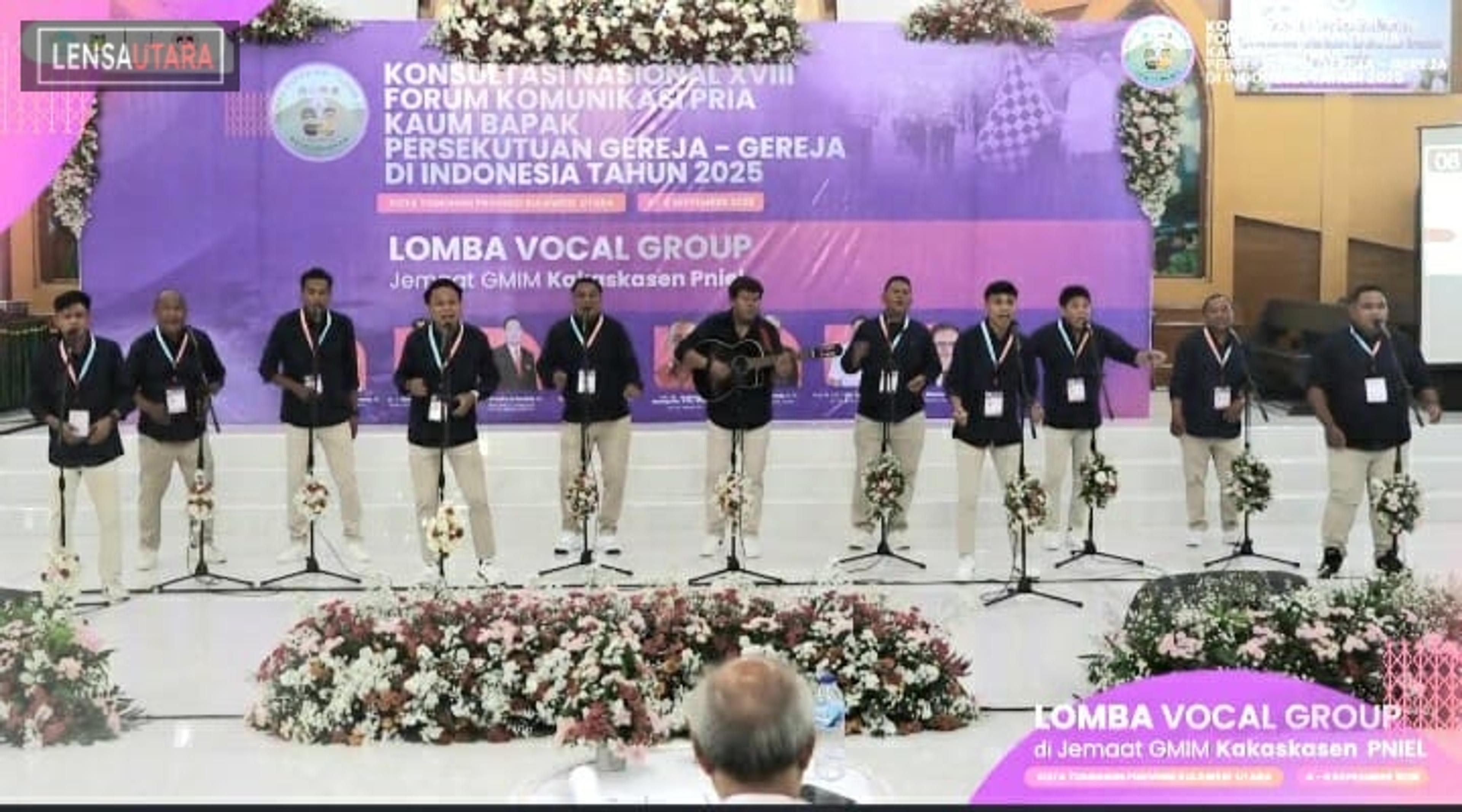 Vocal Group GMIM Nazareth Tuminting Juara di Konas P/KB PGI ke XVIII