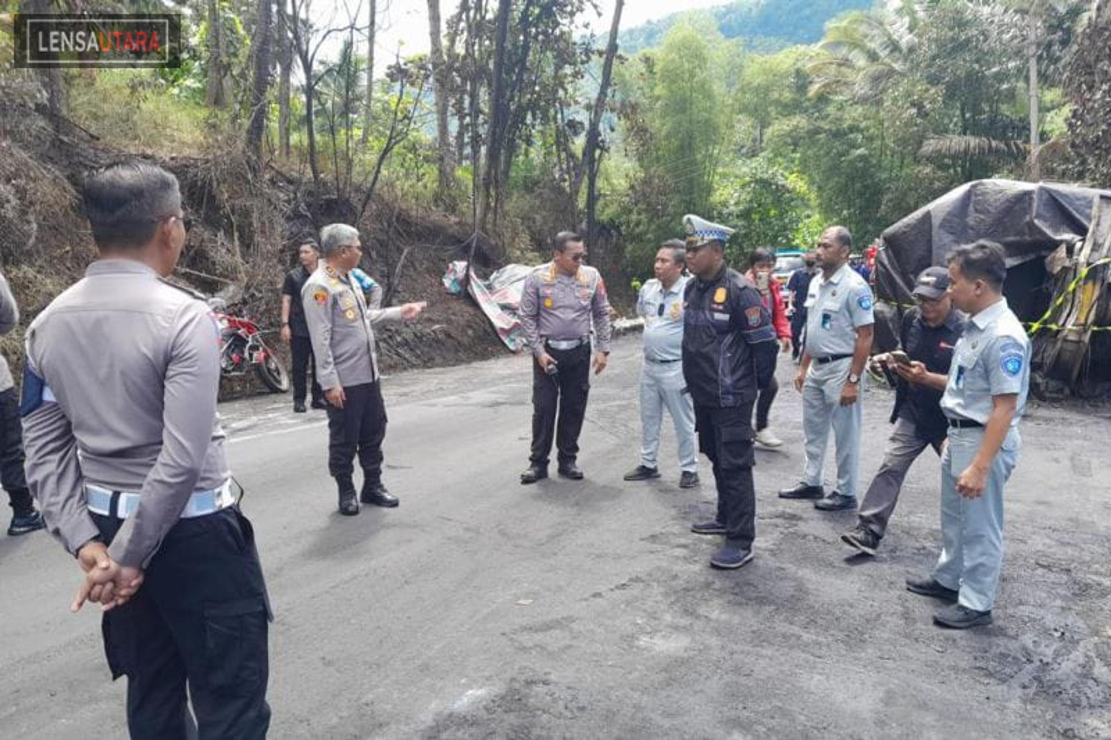 Korban Kecelakaan Truk Tangki BBM dan Minibus di Minsel Dapat Jaminan Jasa Raharja