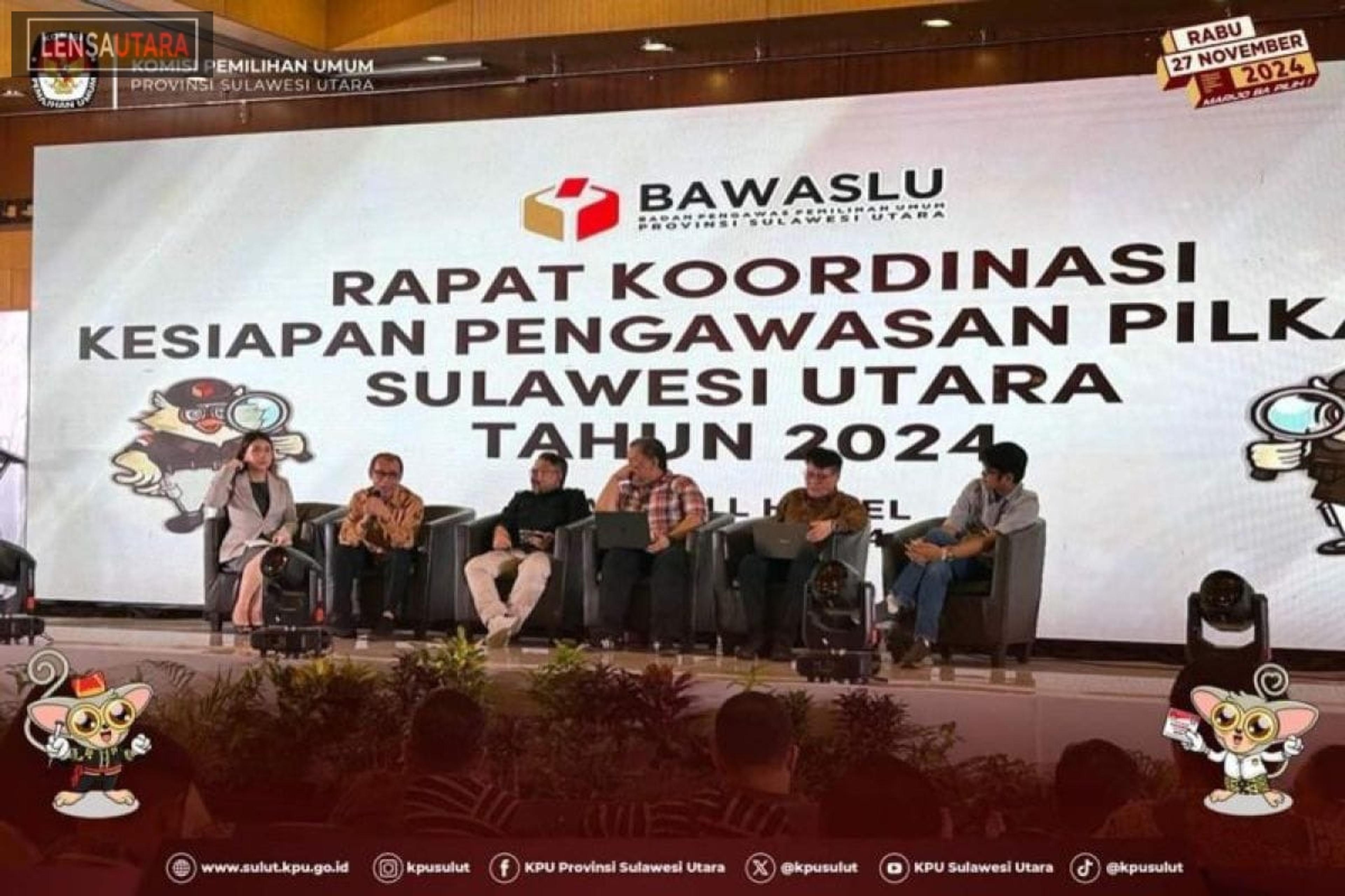 Jelang Pilkada, KPU Sulut Harap Bawaslu Awasi Proses Pemutakhiran Data Pemilih