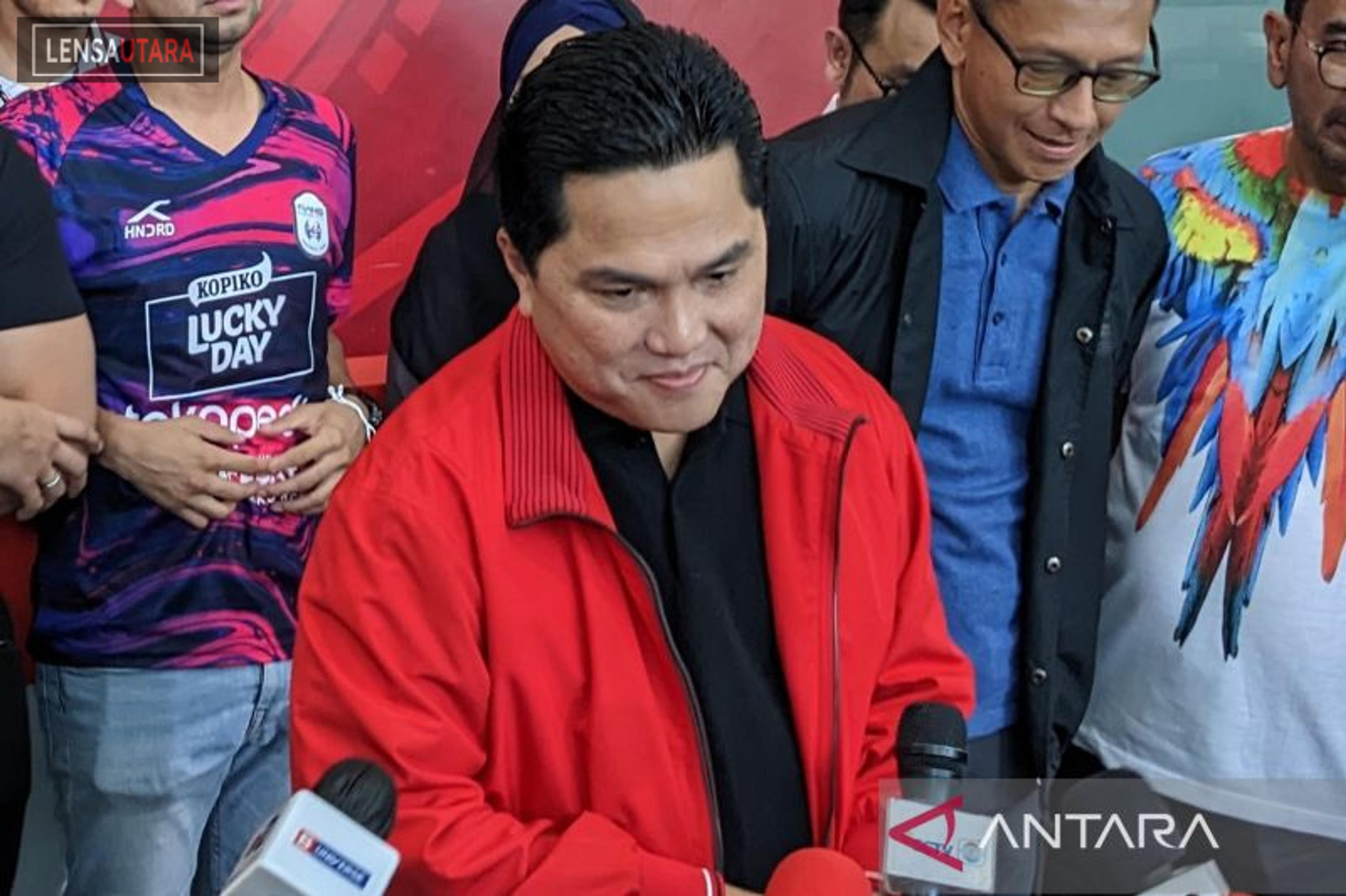 Perbaiki Sepak Bola Nasional, Erick Thohir Daftar Bakal Calon Ketum PSSI