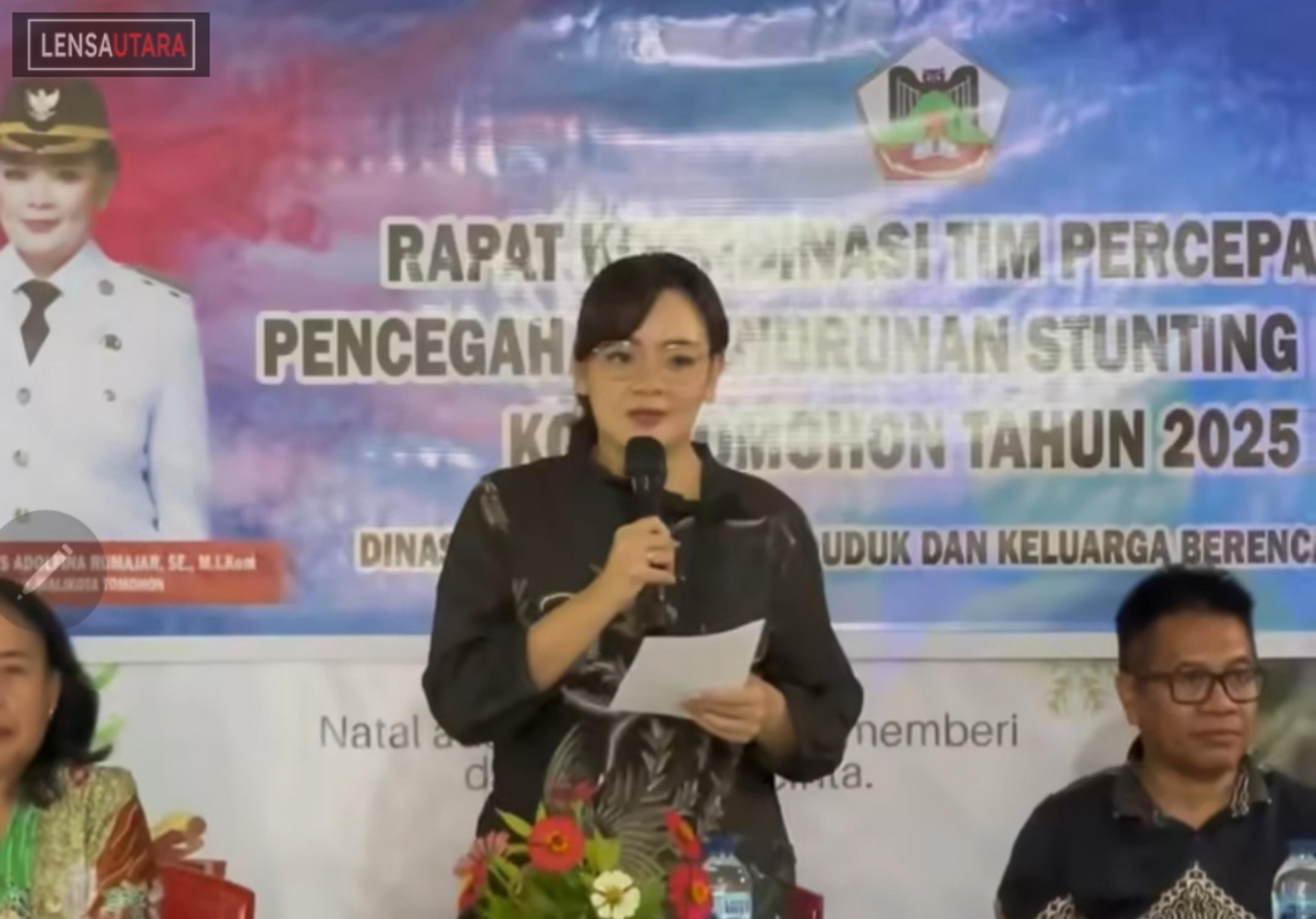 Pemkot Tomohon Siapkan 6.626 warga B3, Integrasikan Program Stunting ke MBG
