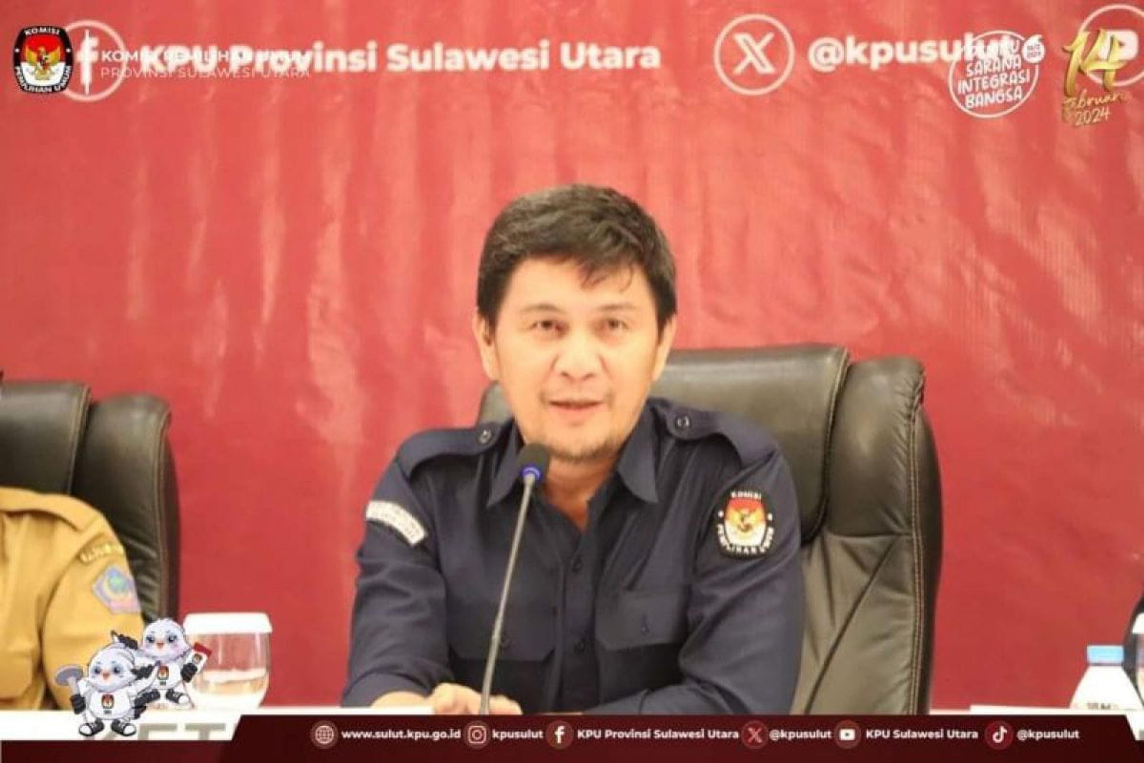 KPU Sulut Perkuat Koordinasi Masuki Tahapan Kampanye 28 November 2023