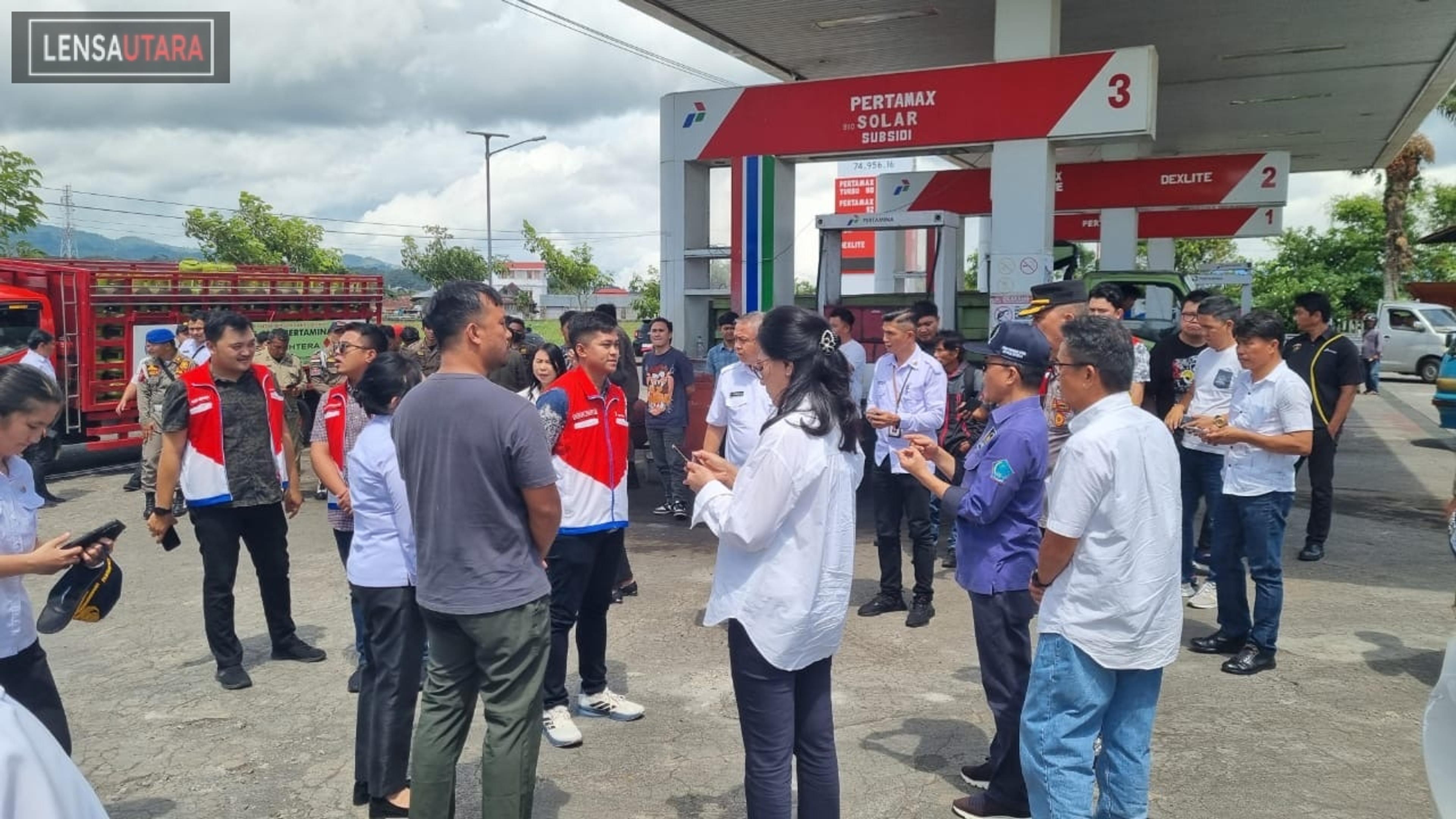 Anggota DPD RI StefanusLiow Bersama Pemkab Minahasa Pantau Ketersediaan BBM dan Elpiji