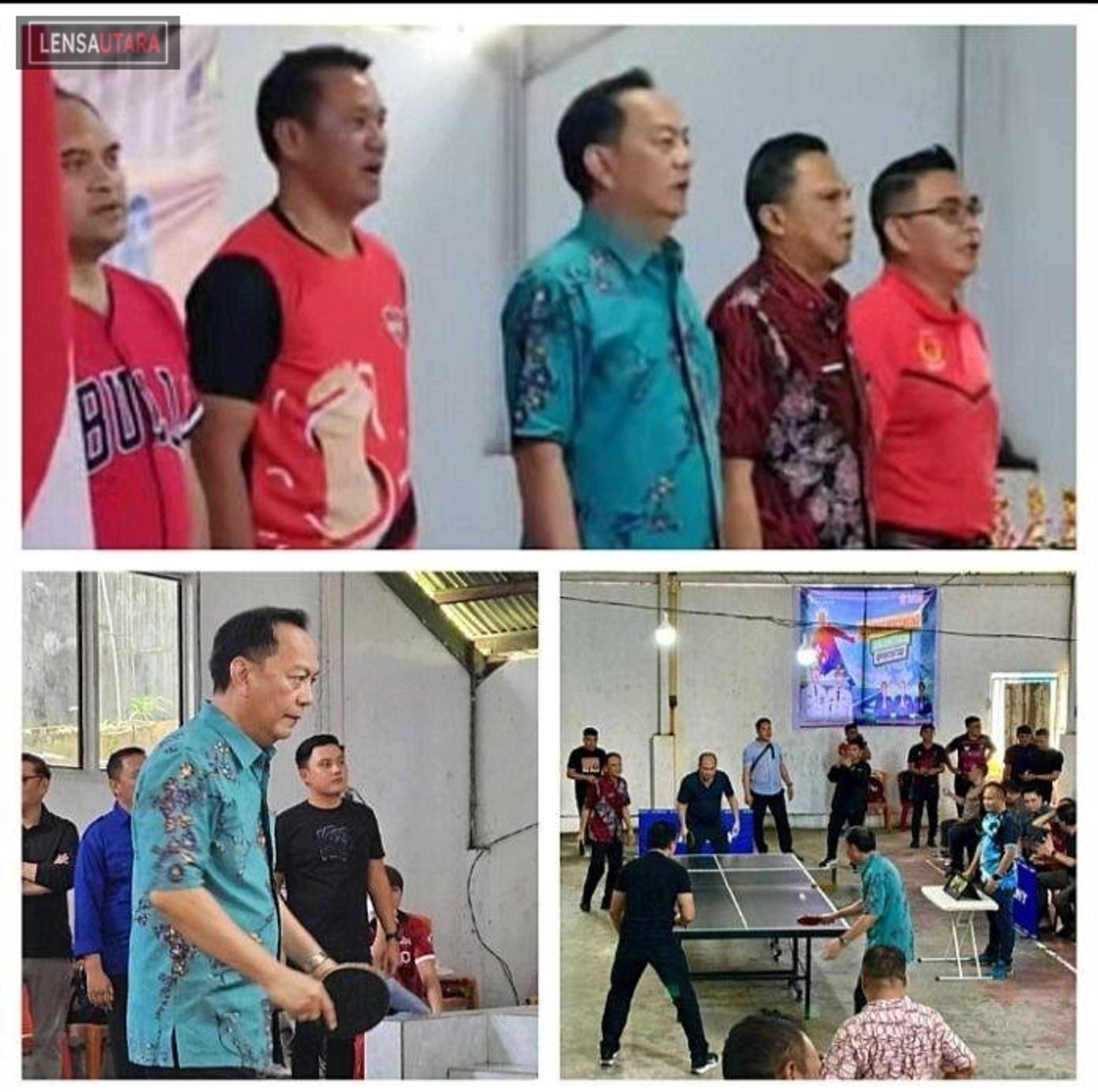Caroll Apresiasi Karang Taruna yang Gelar Turnamen Tenis Meja Wali Kota Tomohon Cup 2026