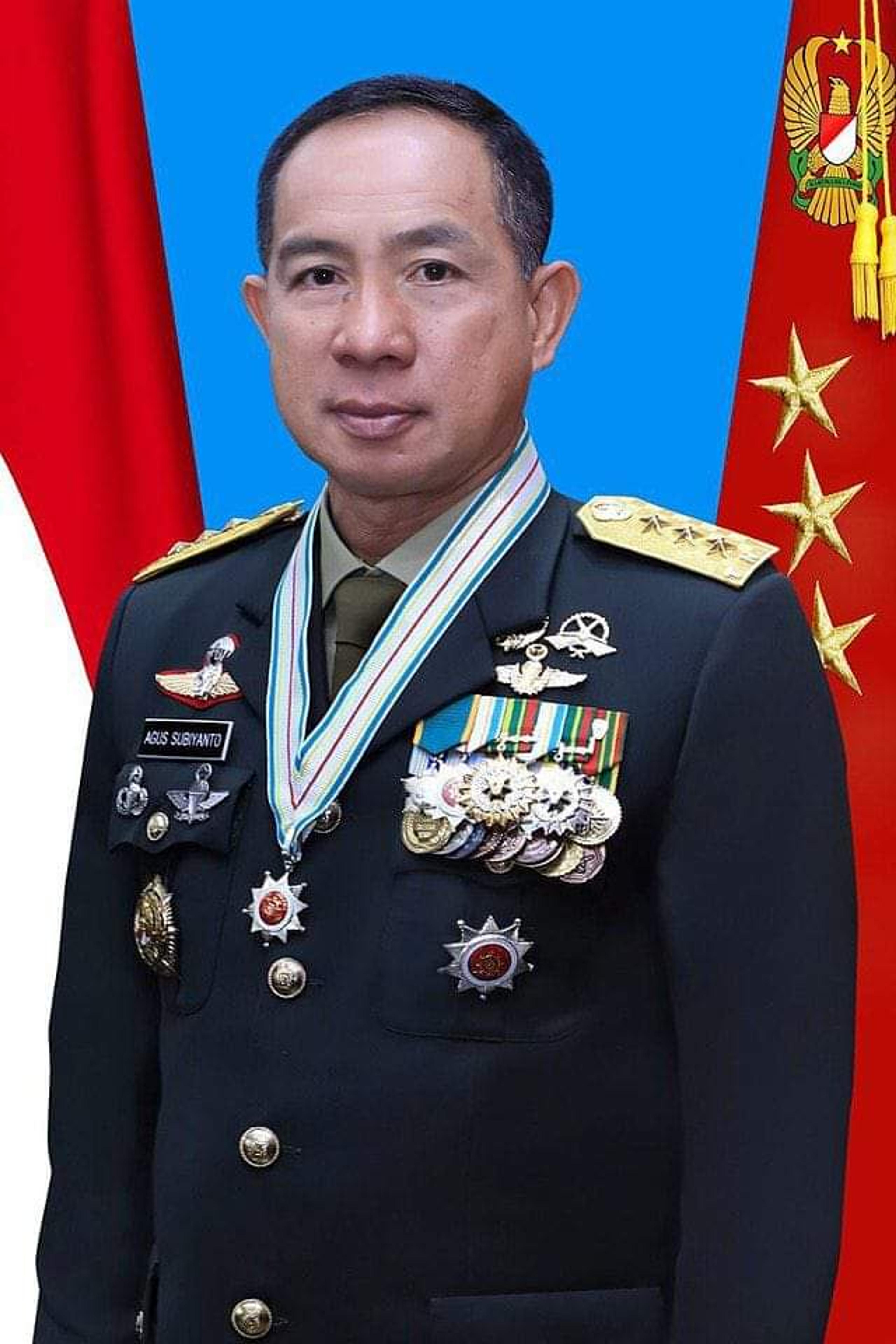 Jenderal TNI Agus Subiyanto Dilantik Presiden Jadi KSAD