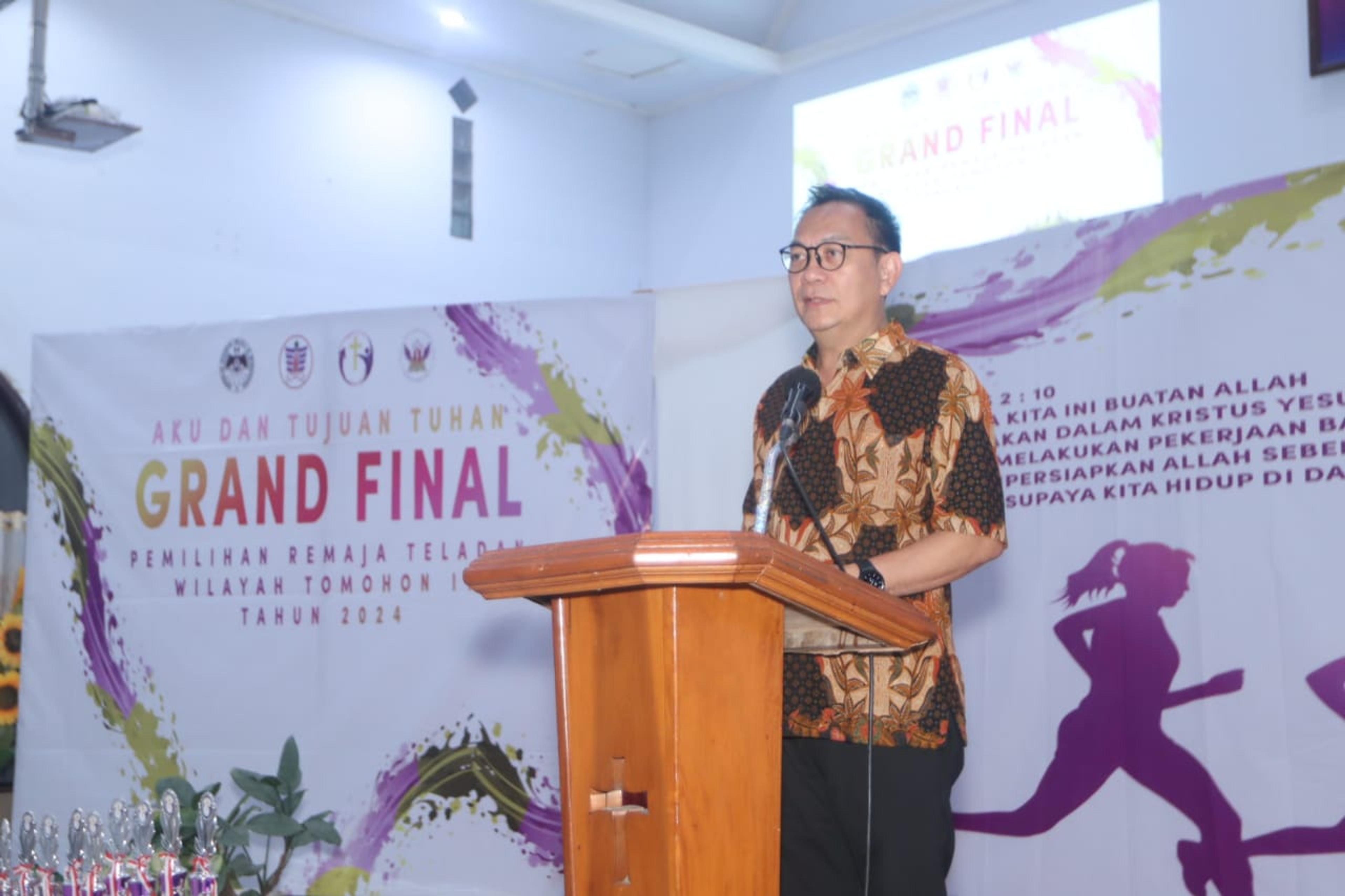 Walikota Caroll Hadiri Kegiatan Re-Tel Wilayah Tomohon IV