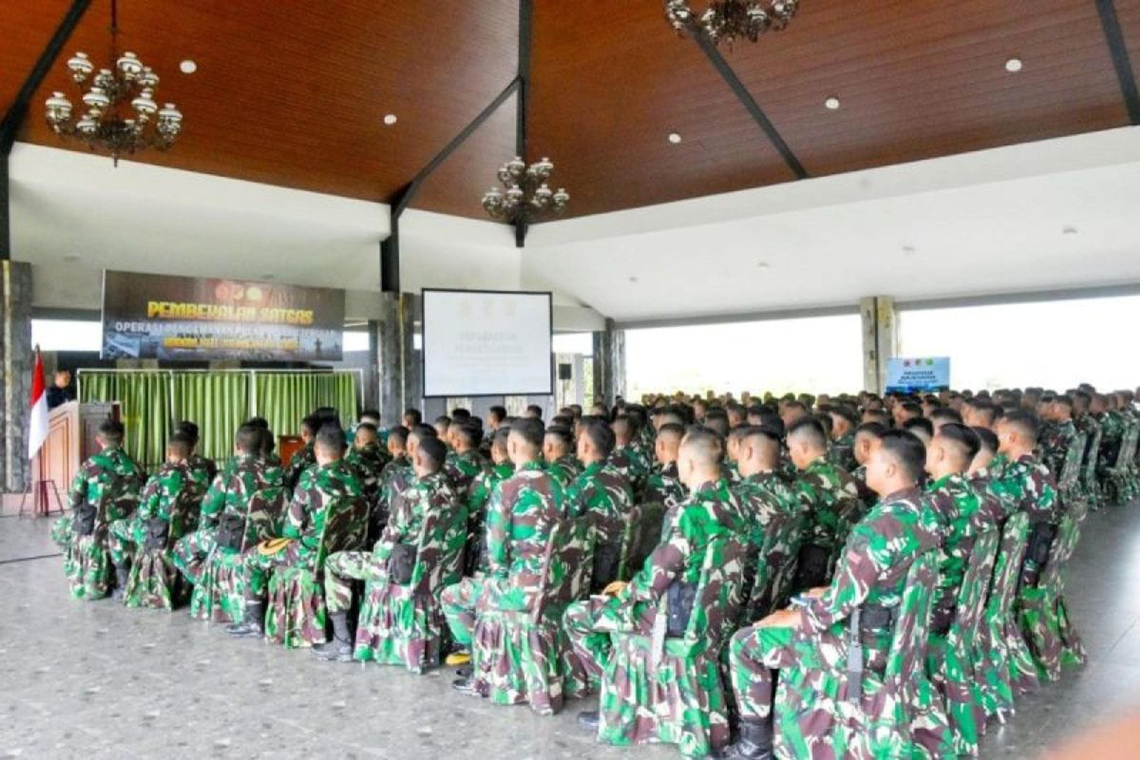 Pangdam XIII/Merdeka bekali Satgas Operasi Pengamanan Pulau Terluar