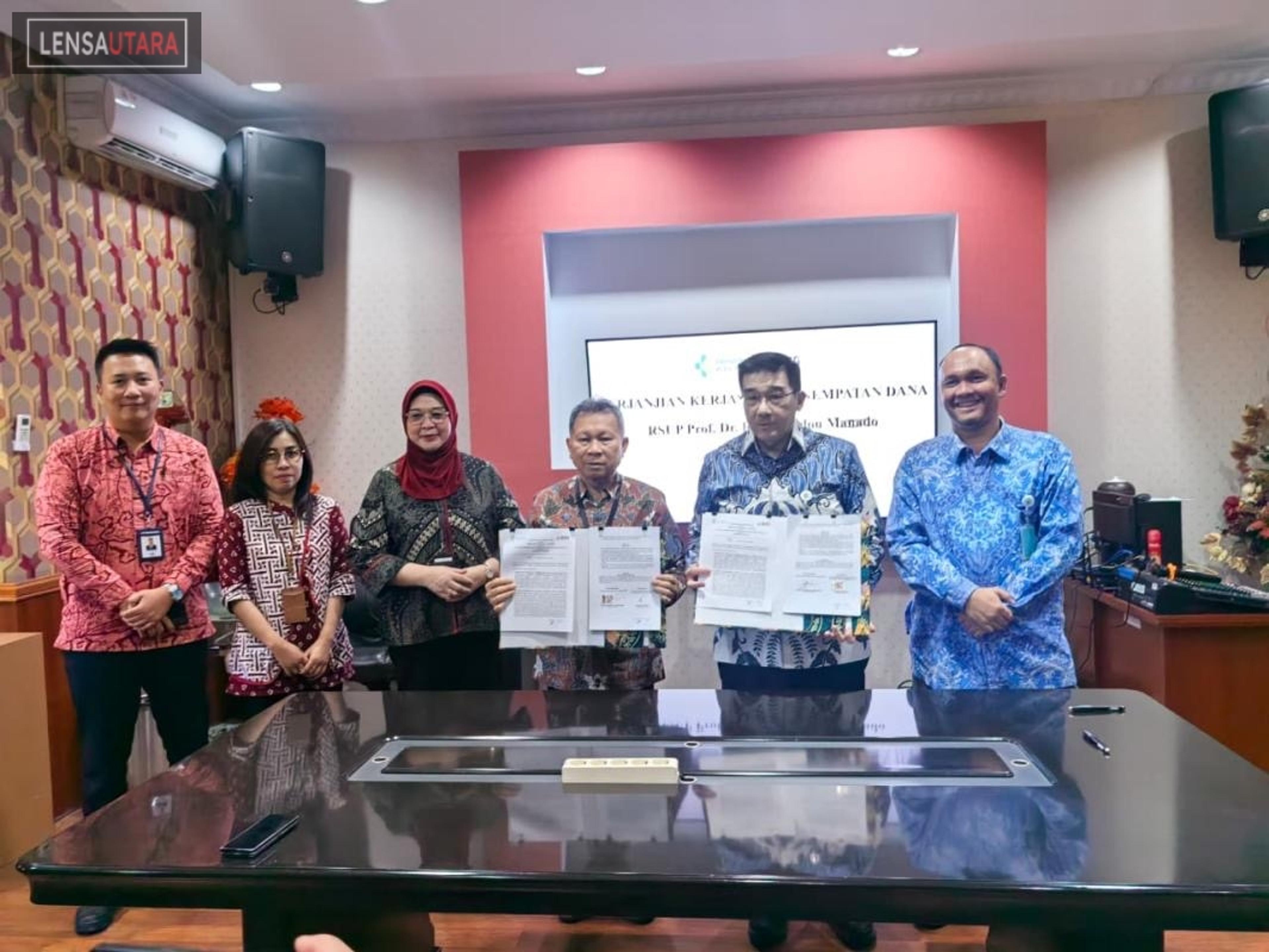 Kerja Sama RSUP Prof. Kandou dan Bank SulutGo Perkuat Sinergi Strategis Melalui Penempatan Dana