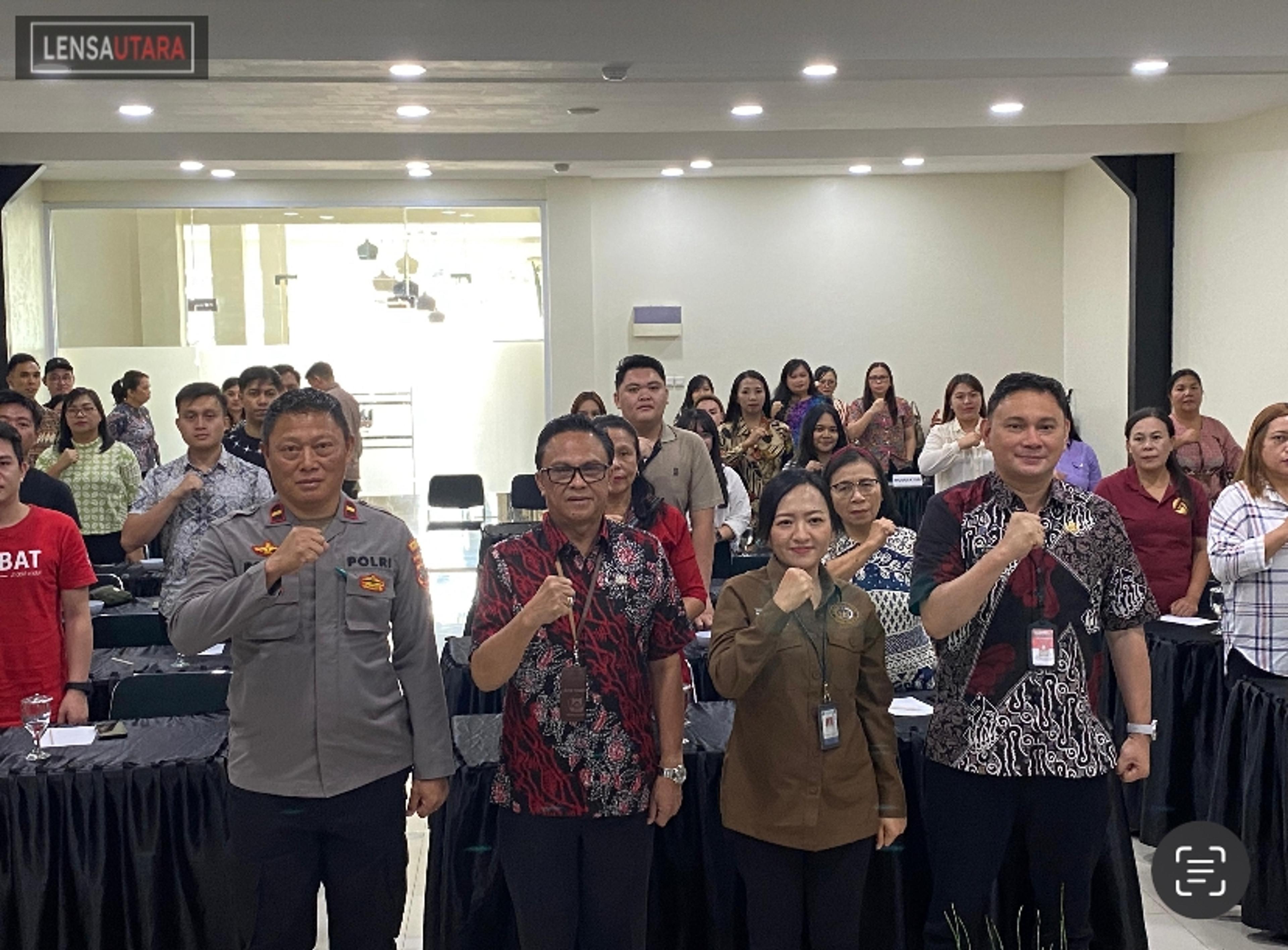 Wakili Walikota, Sekda Roring Hadiri Kegiatan Pelatihan Keselamatan Pemandu Geowisata
