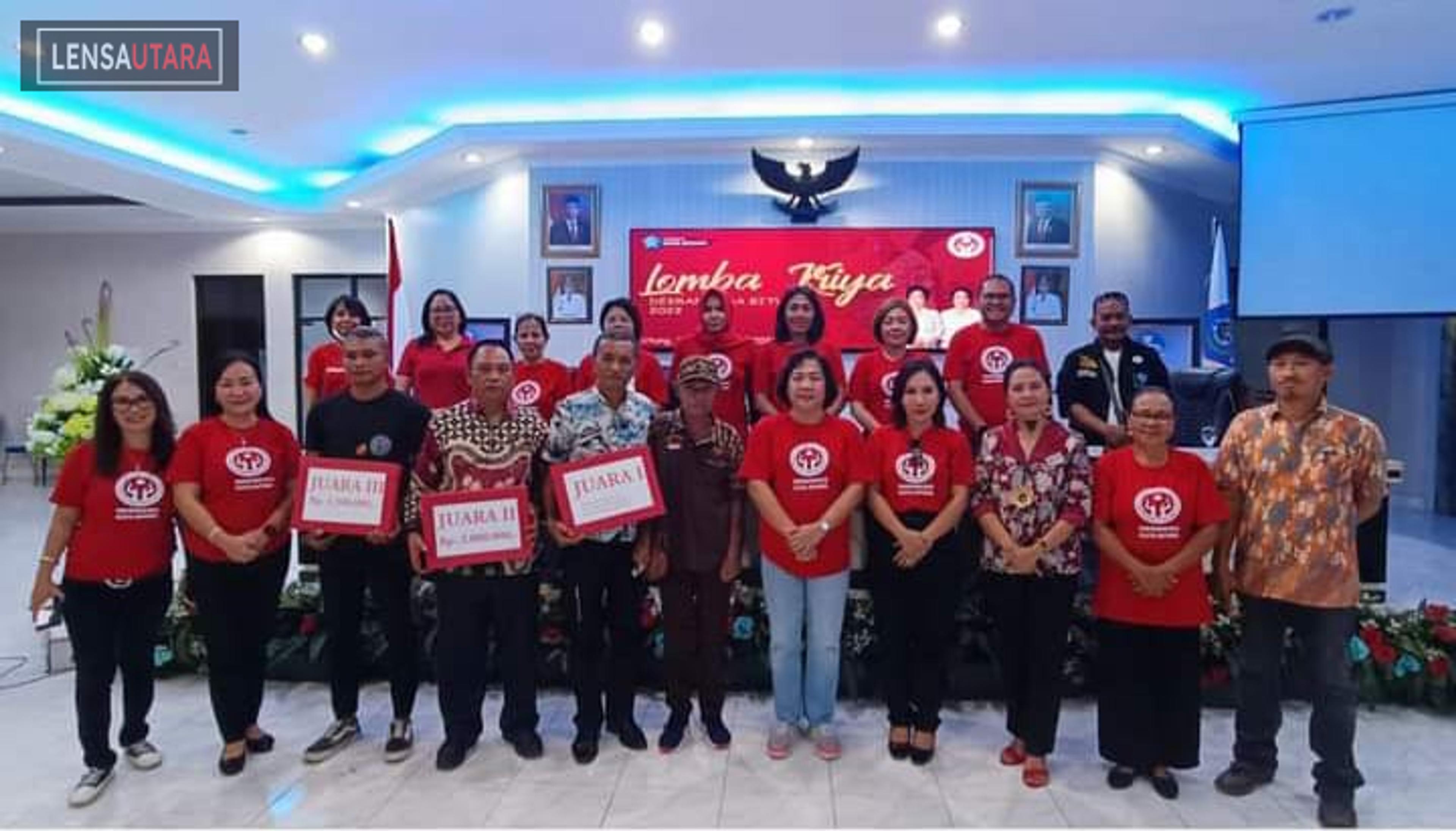 Dekranasda Bitung Umumkan Pemenang Lomba Kriya, ini Hasilnya
