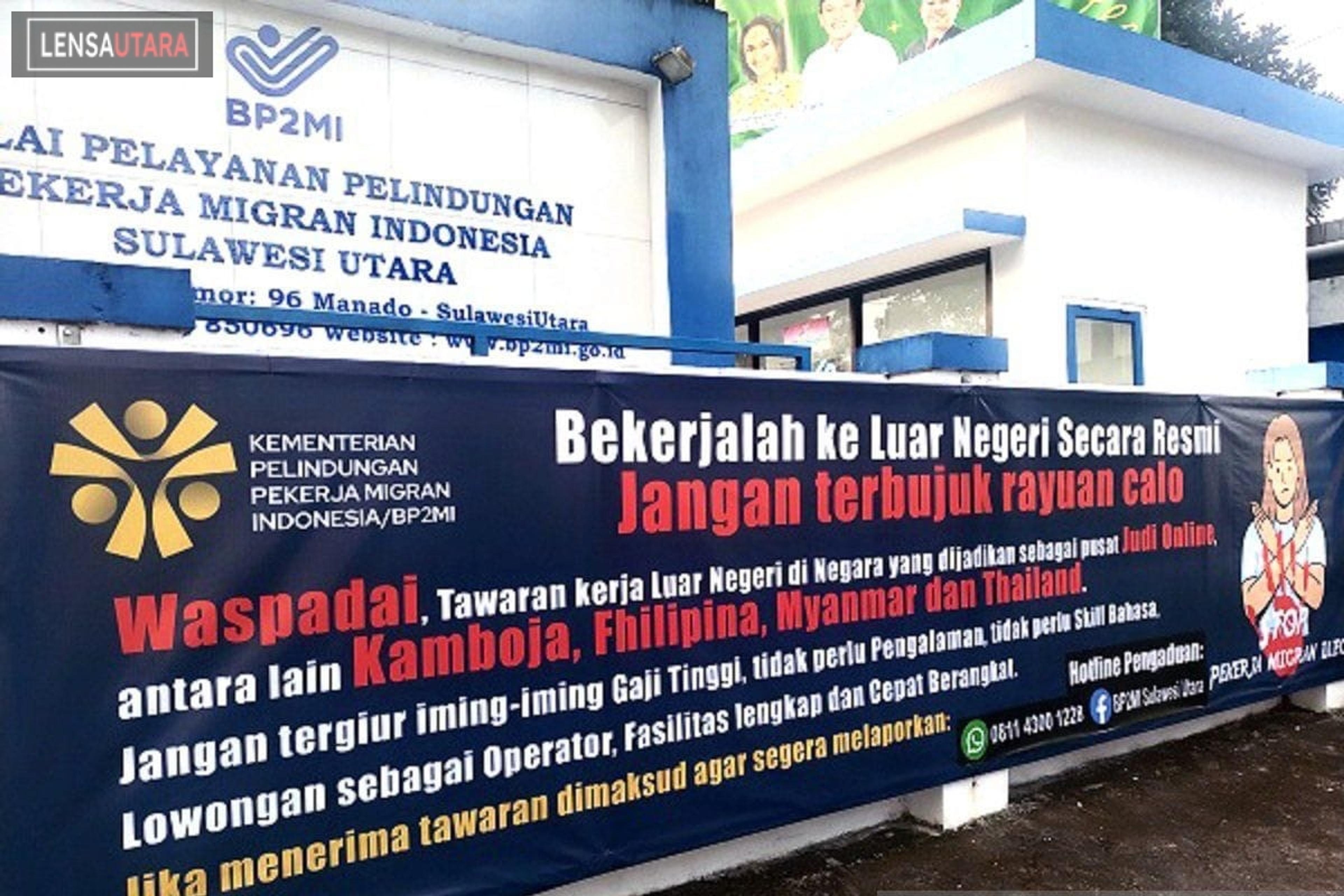 BP2MI: Warga Sulut Waspada Tawaran Kerja Luar Negeri Lewat Calo