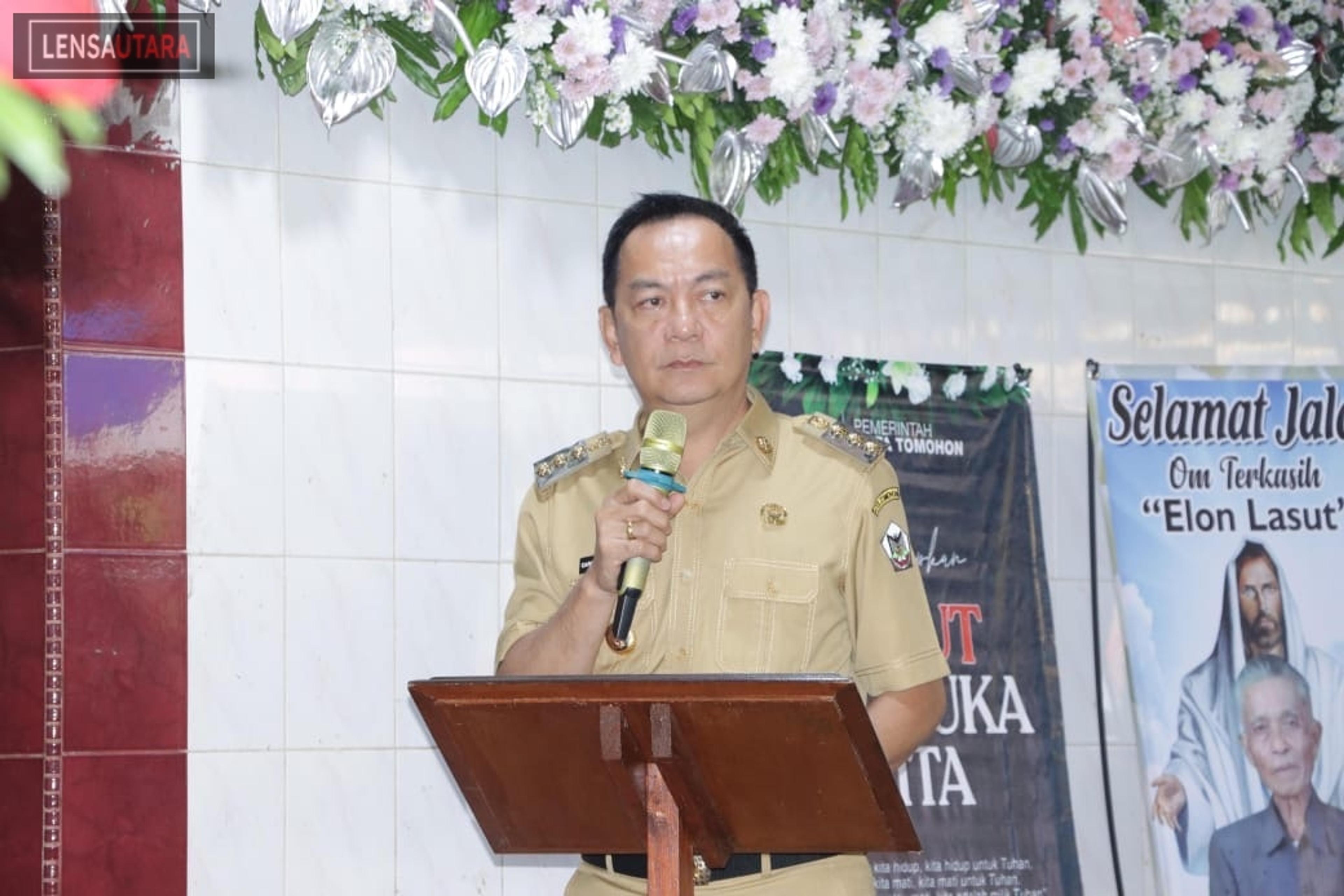Walikota CS Ajak Warga Tomohon Ciptakan Suasana Kondusif Hadapi TIFF 2024