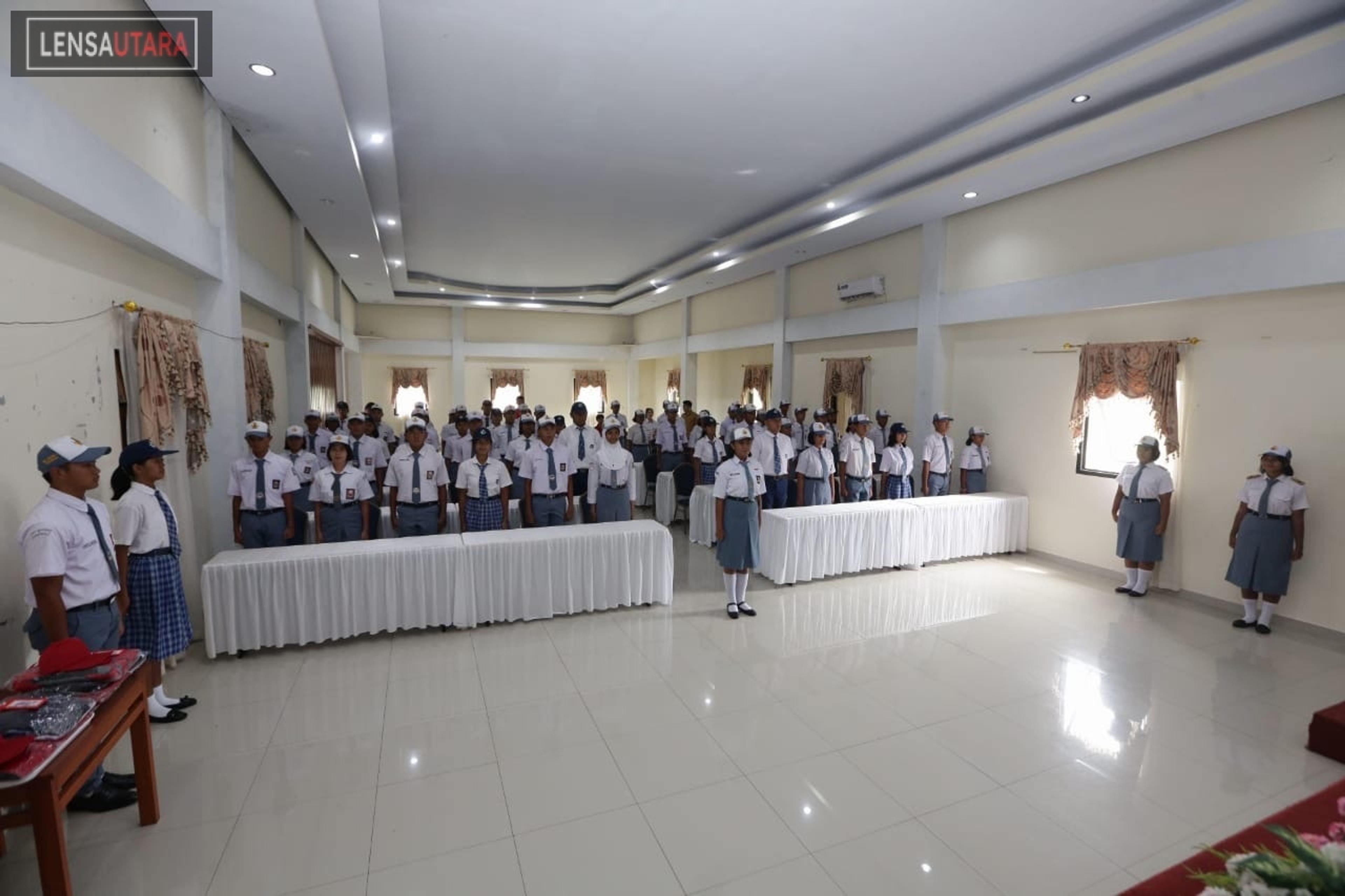 Calon Paskibraka Kota Tomohon Dibekali Penguatan Ideologi Pancasila