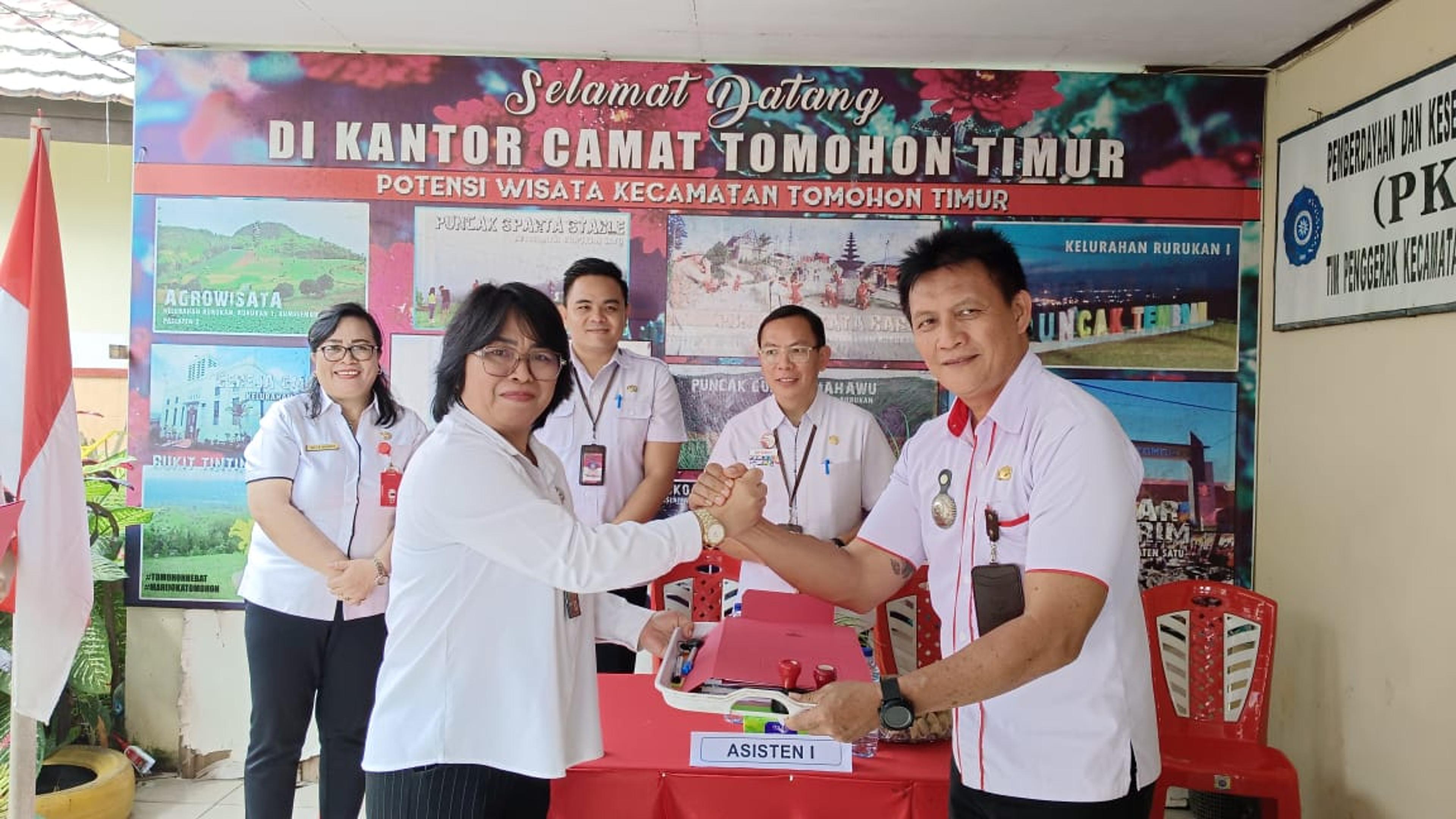 Mangundap Siap Estafet Sebagai Camat Tomohon Timur