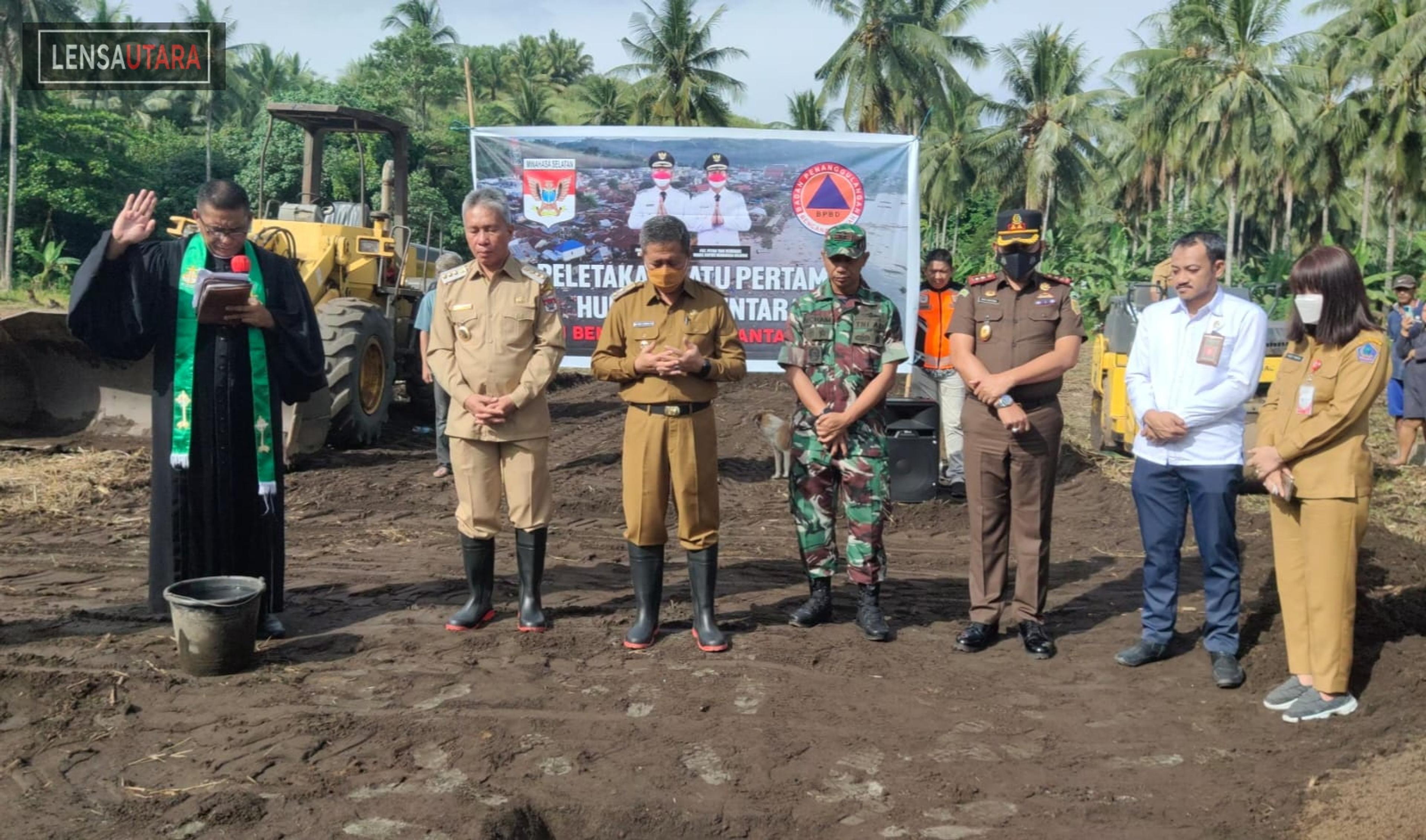Pemkab Minsel Bangun 120 Hunian Sementara Berbandrol Rp. 1,5 Miliar