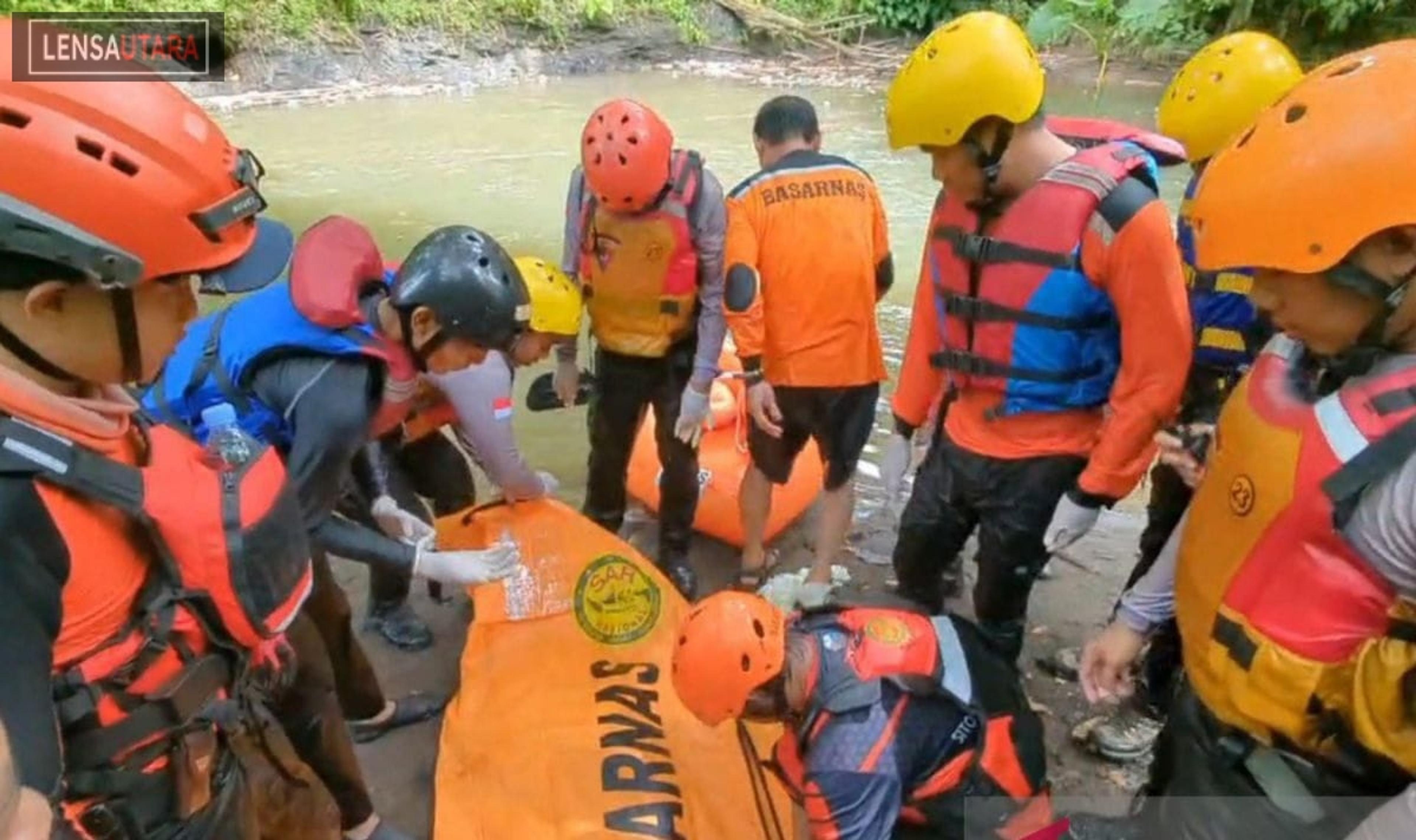 Bocah Perempuan Jatuh ke Sungai Buha Manado Ditemukan Sudah Meninggal