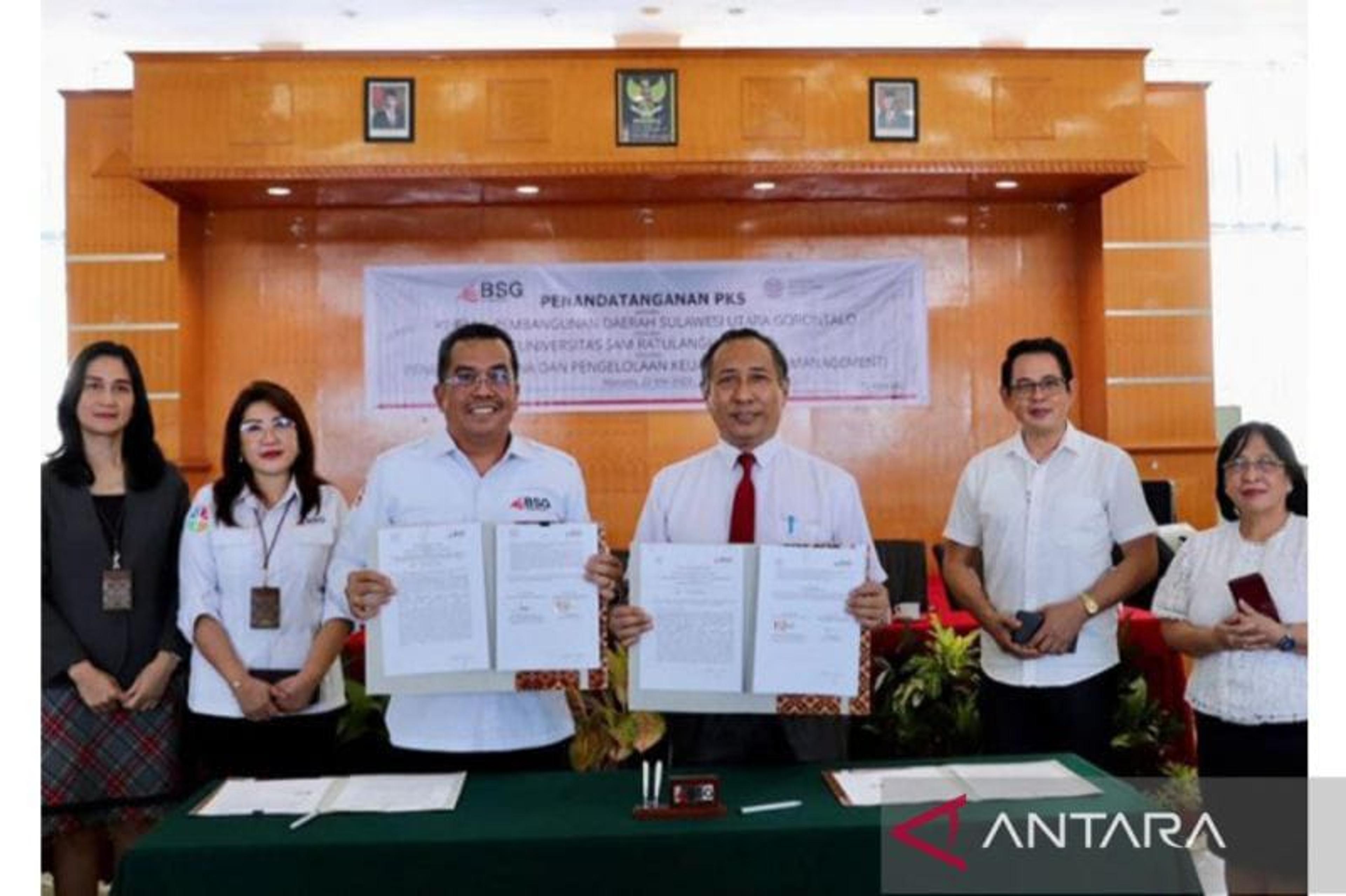 Bank SulutGo Bantu Kelola Keuangan Unsrat Manado