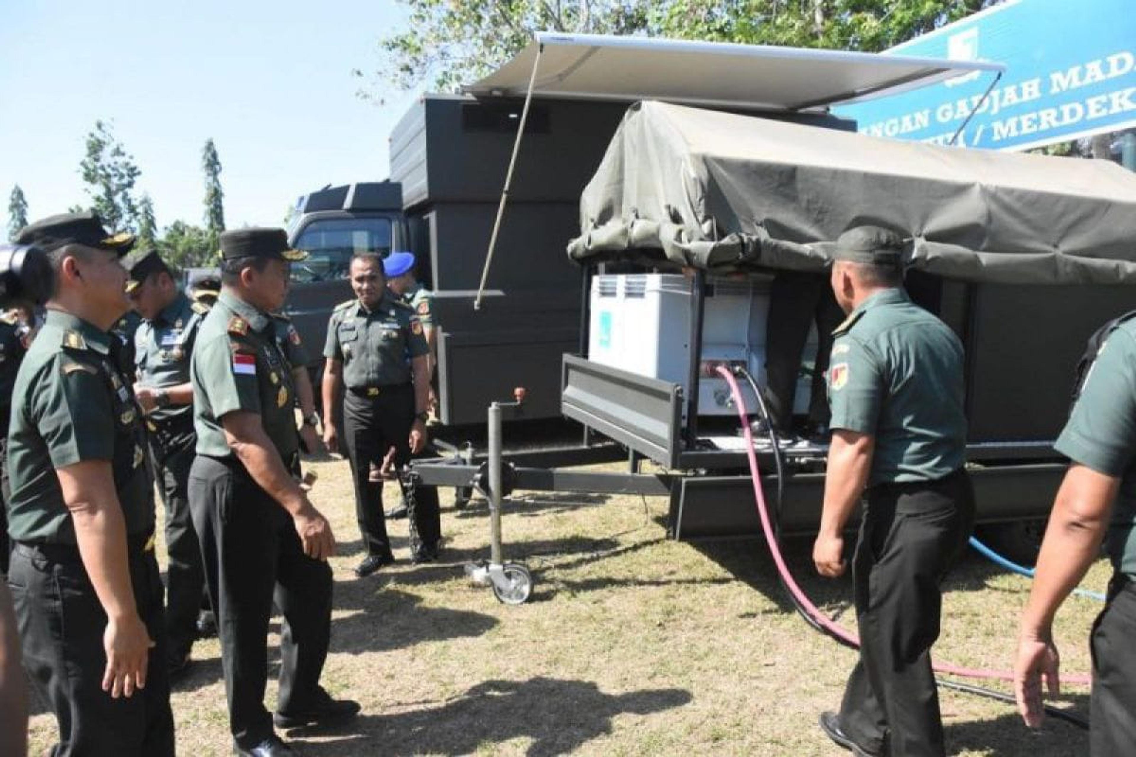Pangdam XIII/Merdeka Tinjau Rumah Sakit Lapangan