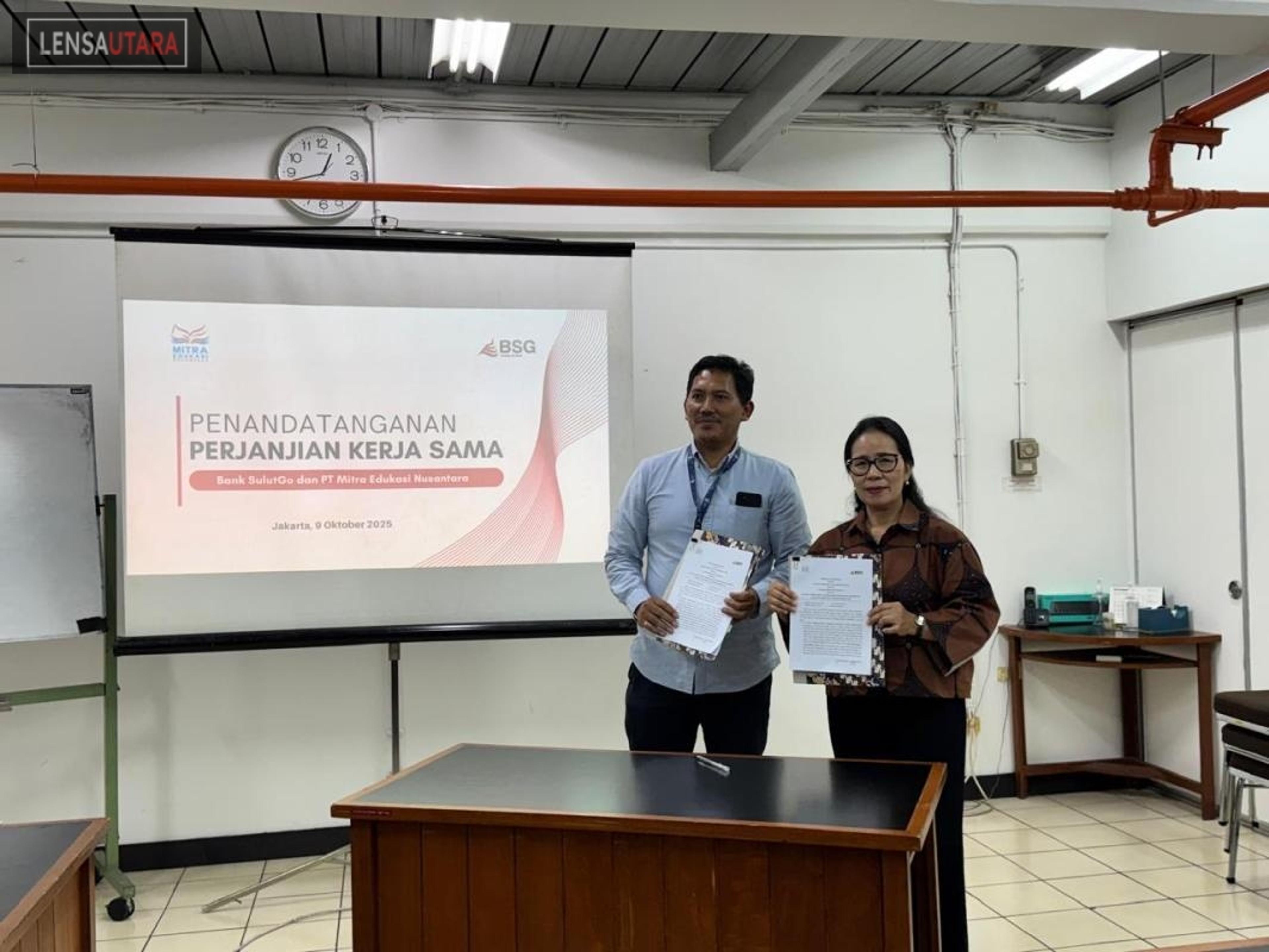 Bank SulutGo dan PT MEN Jalin Kerja Sama, Permudah Pembayaran Pengadaan Barang dan Jasa di TokoGramedia.com
