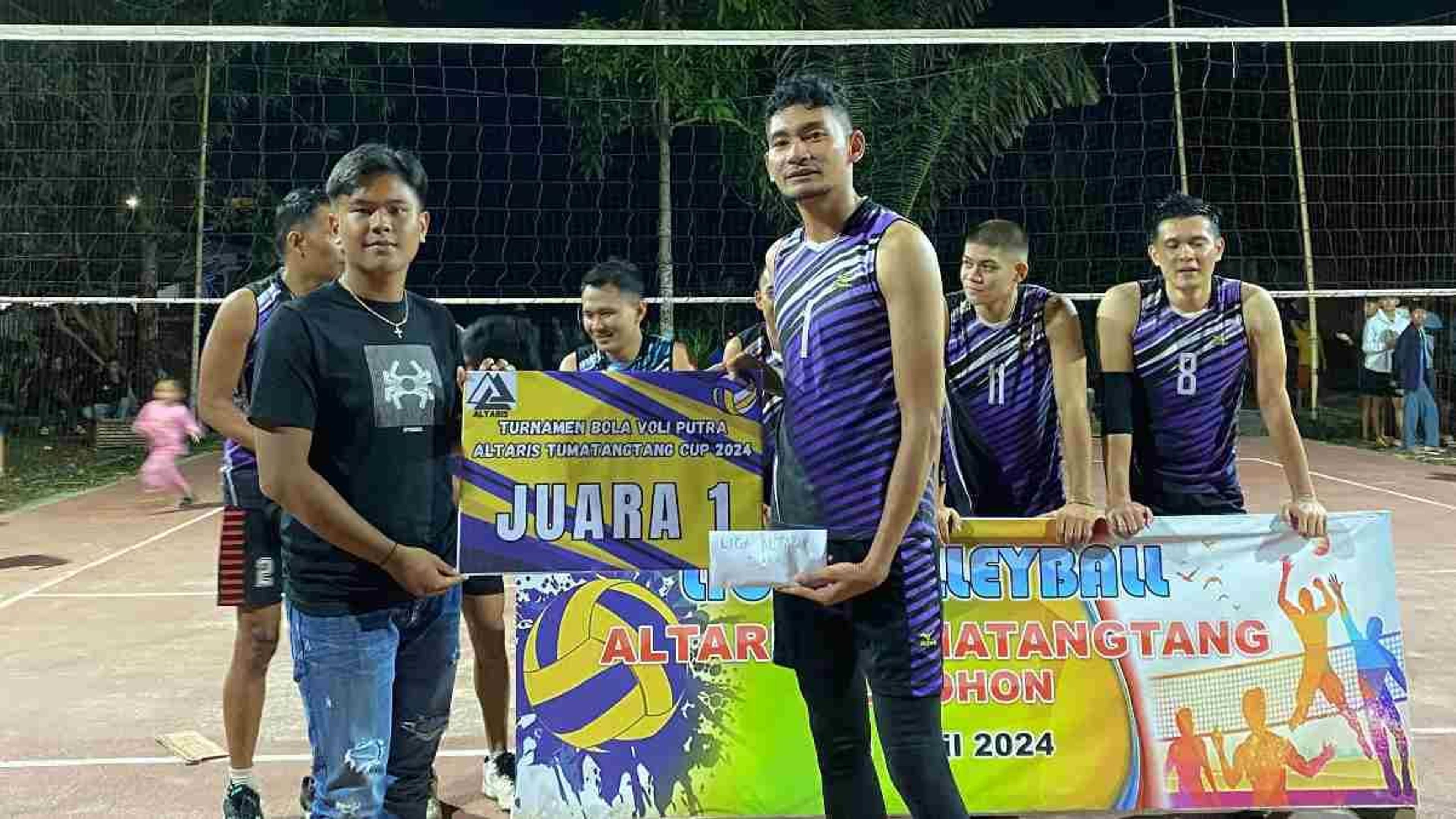 RBM Bitung Jadi Jawara di Liga Bola Voli Altaris Tumatangtang