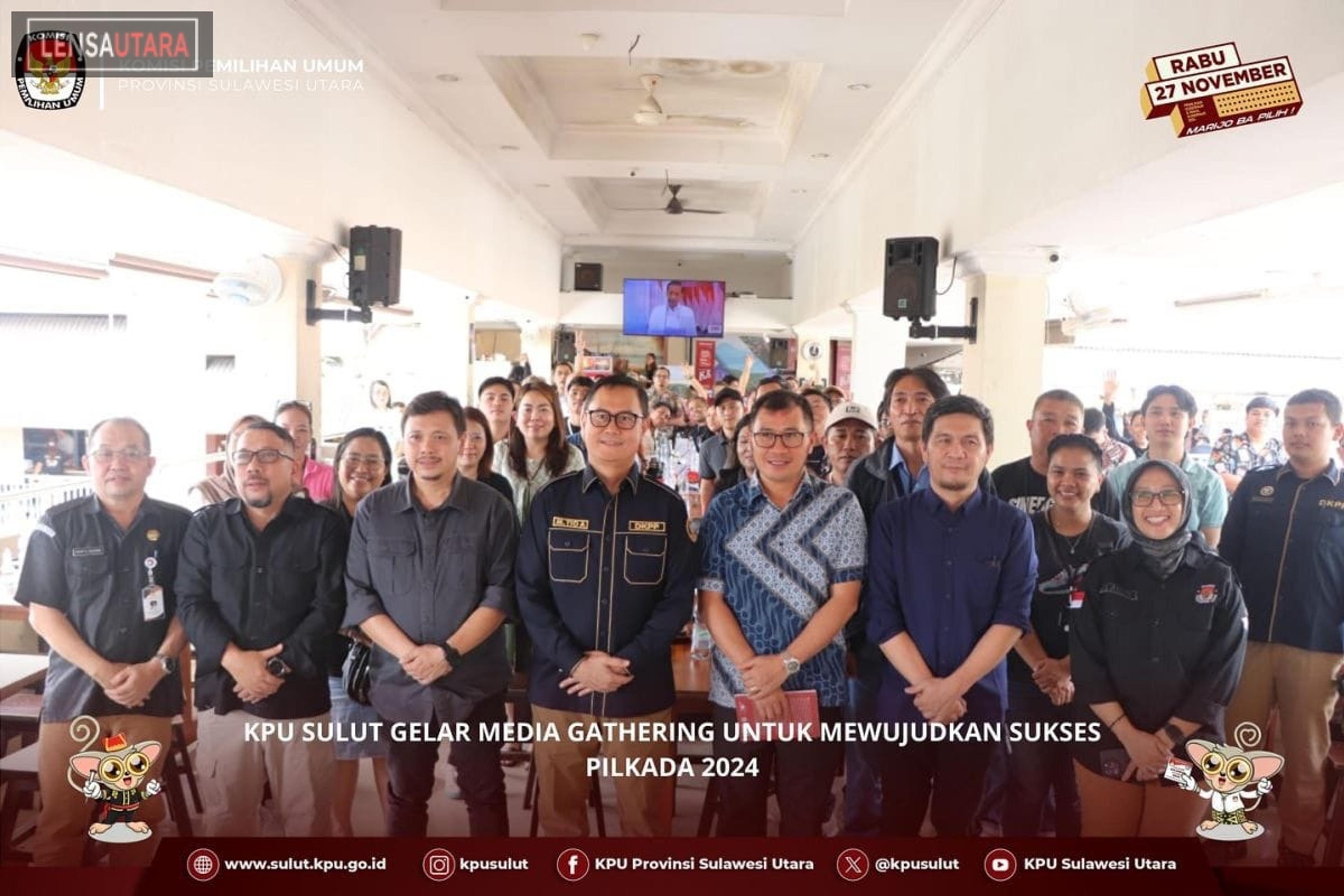 KPU Sulut Sebut Data Pemilih Untuk Pilkada 2024 Belum Final