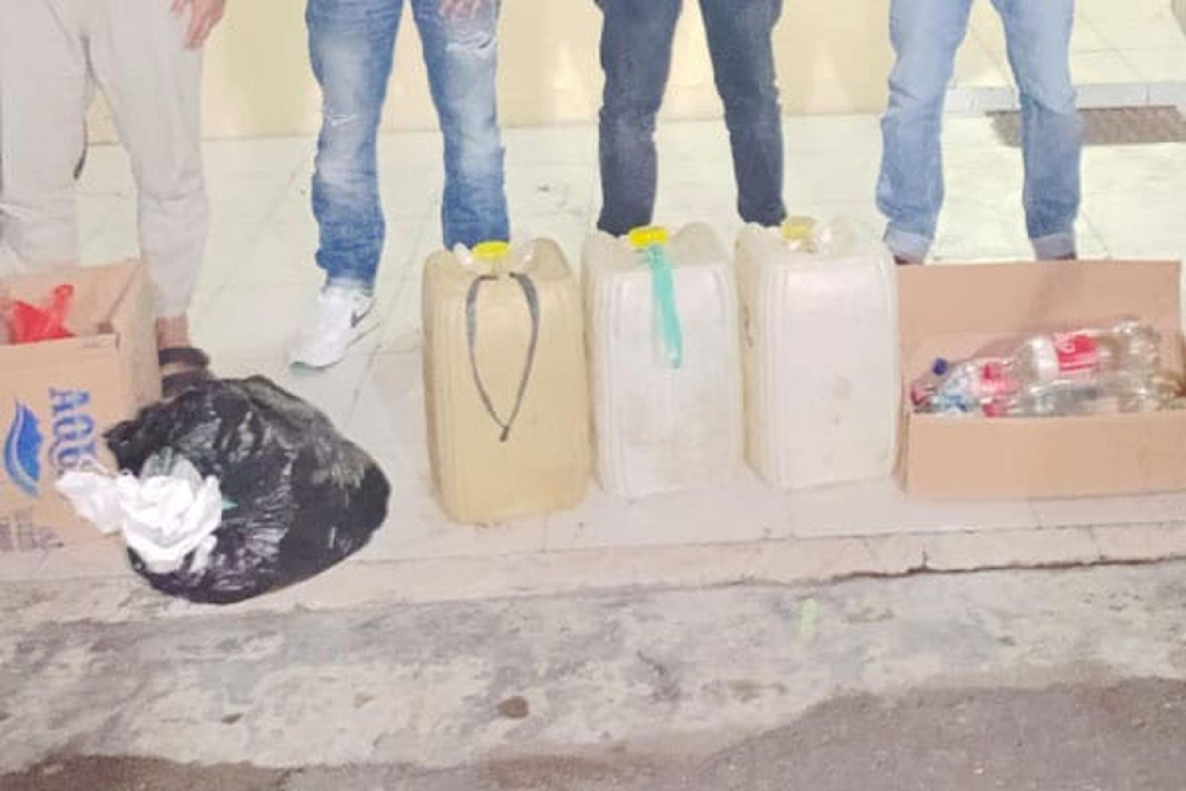 Polres Kotamobagu Sita Ratusan Liter Miras Tanpa Izin