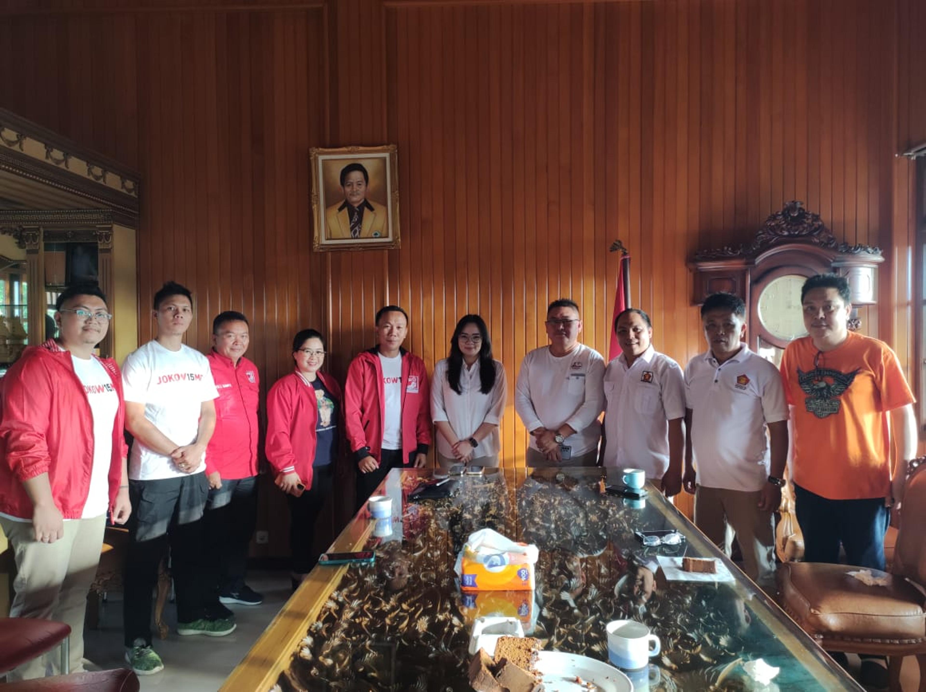 Hadapi Pileg dan Pilpres 2024, PSI dan Gerindra Tomohon Bangun Kesepakatan