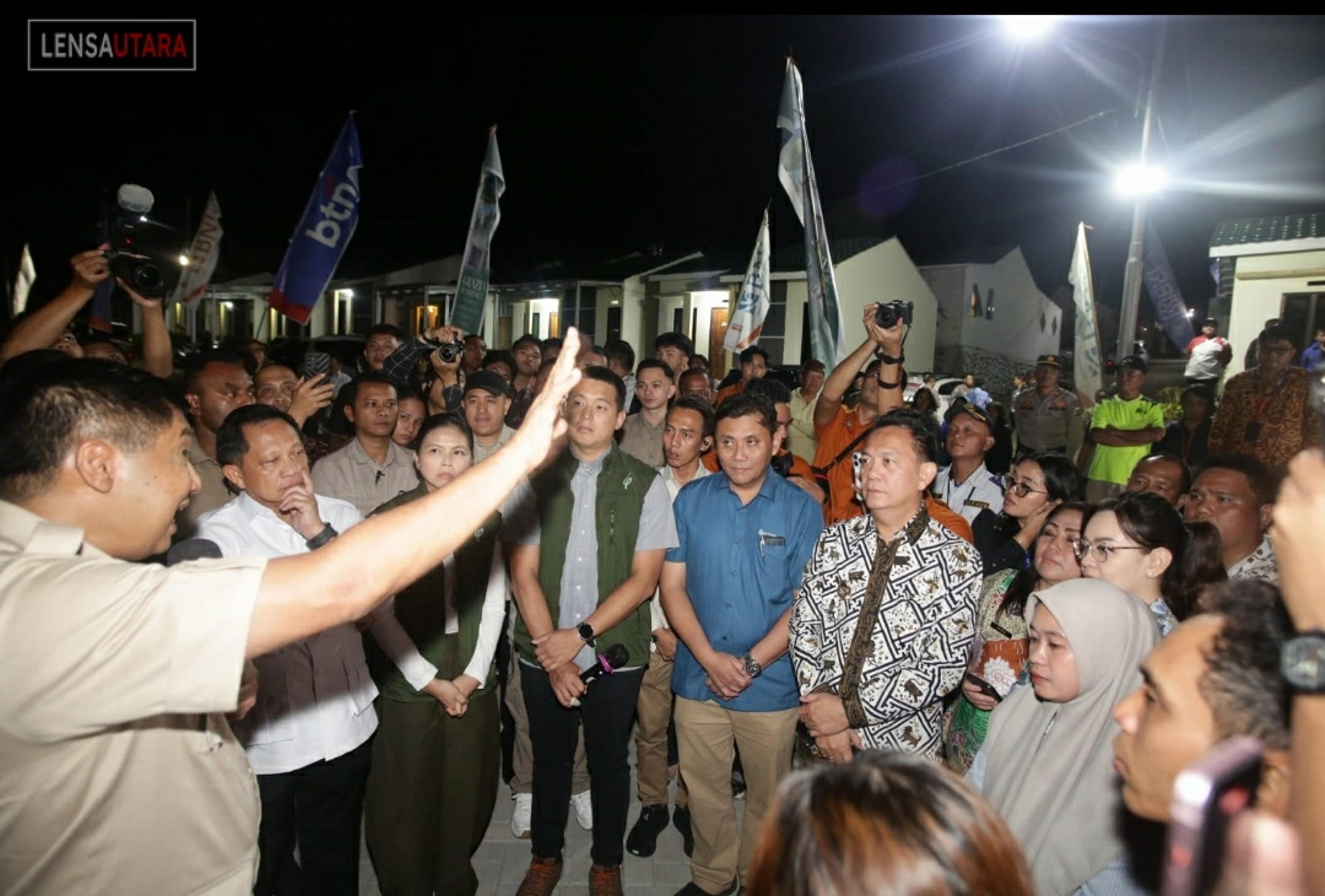 Tinjau Program Perumahan di Tomohon, Menteri PKP dan Mendagri Pastikan Sesuai Standar