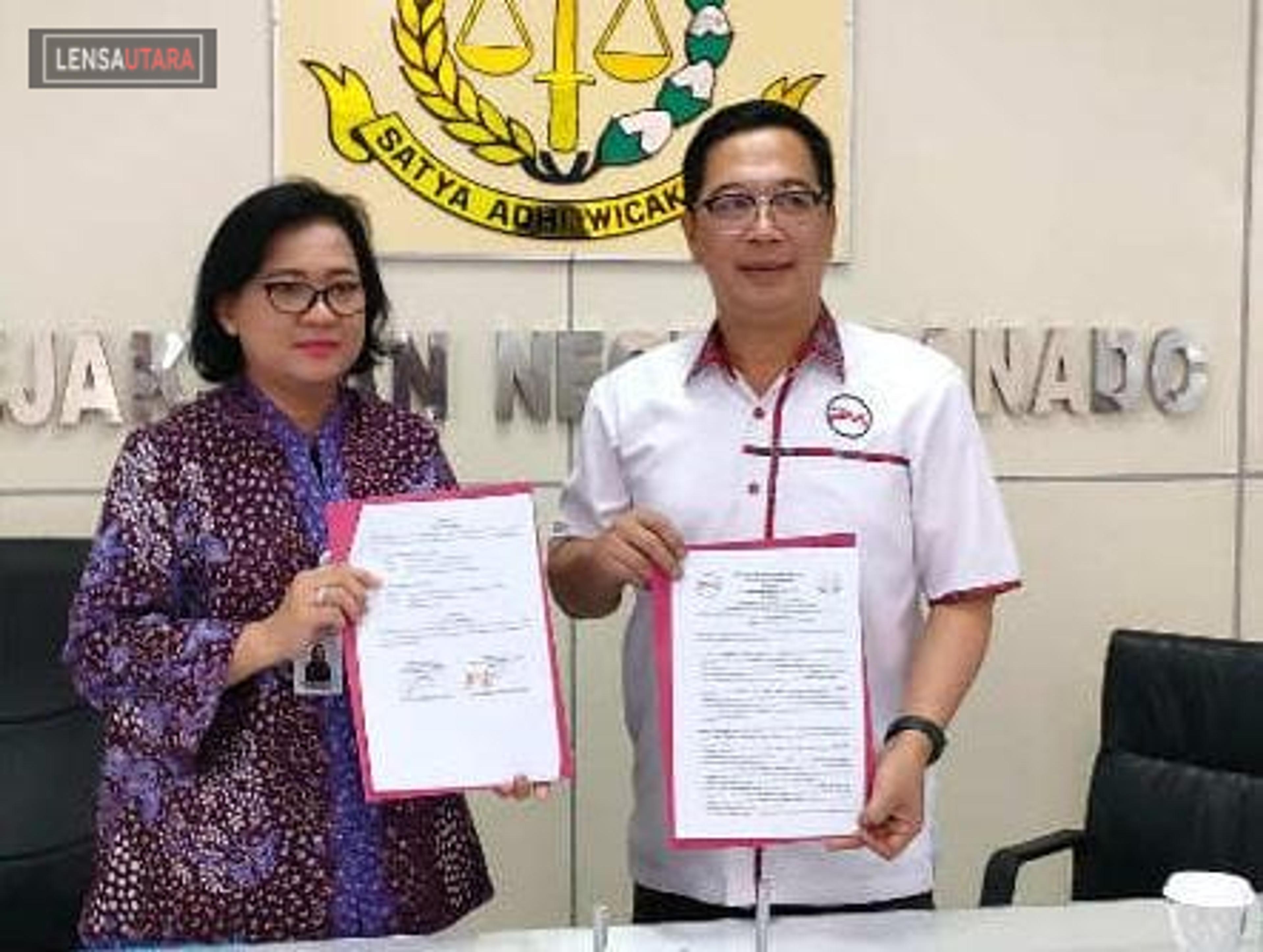 Teken MOU Di Kejari, PD Pasar Manado Perlu Pendamping Hukum