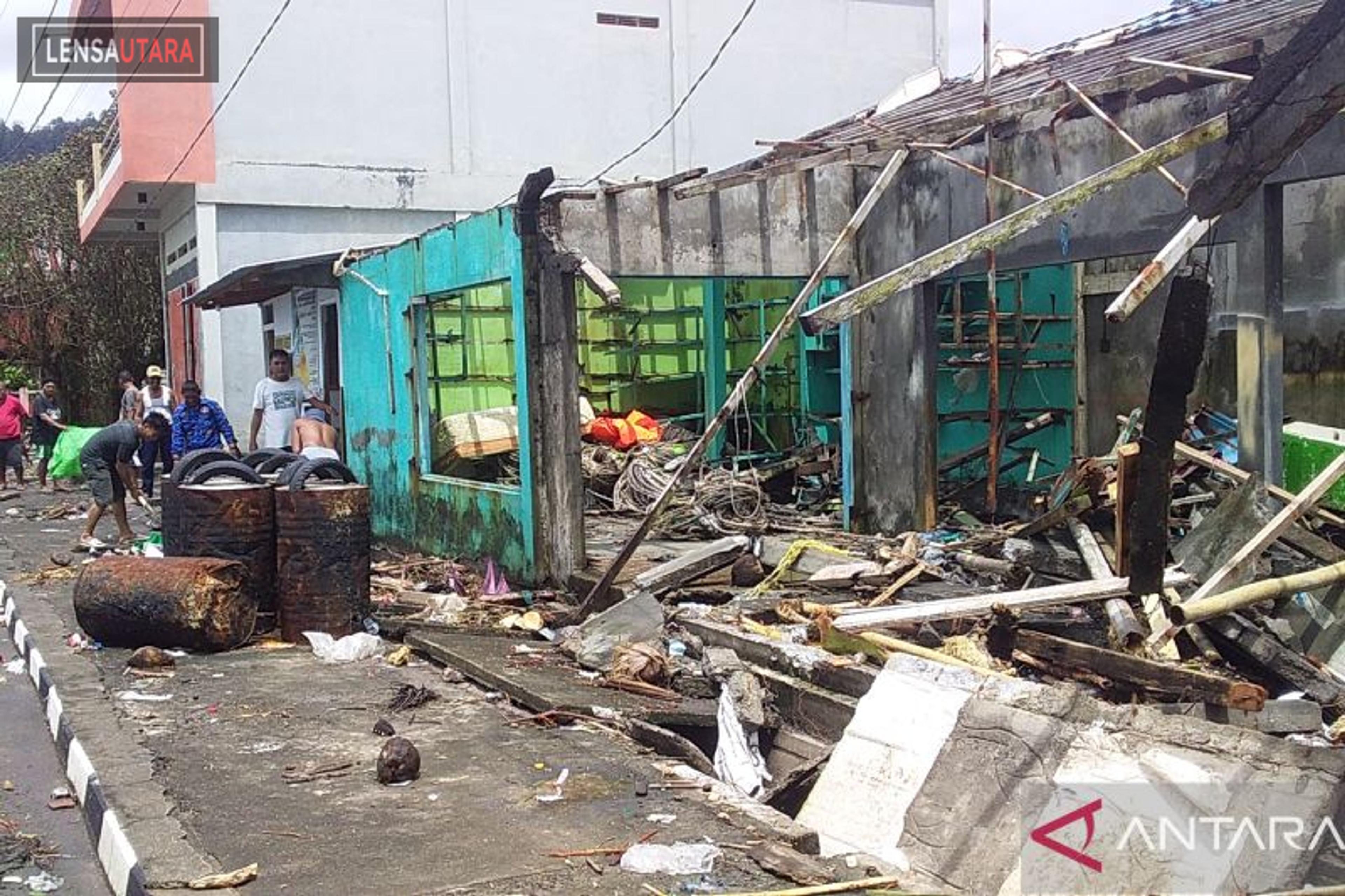 Perbaiki Rumah-rumah Warga Sangihe yang Diterjang Gelombang, Butuh Rp 1,6 M