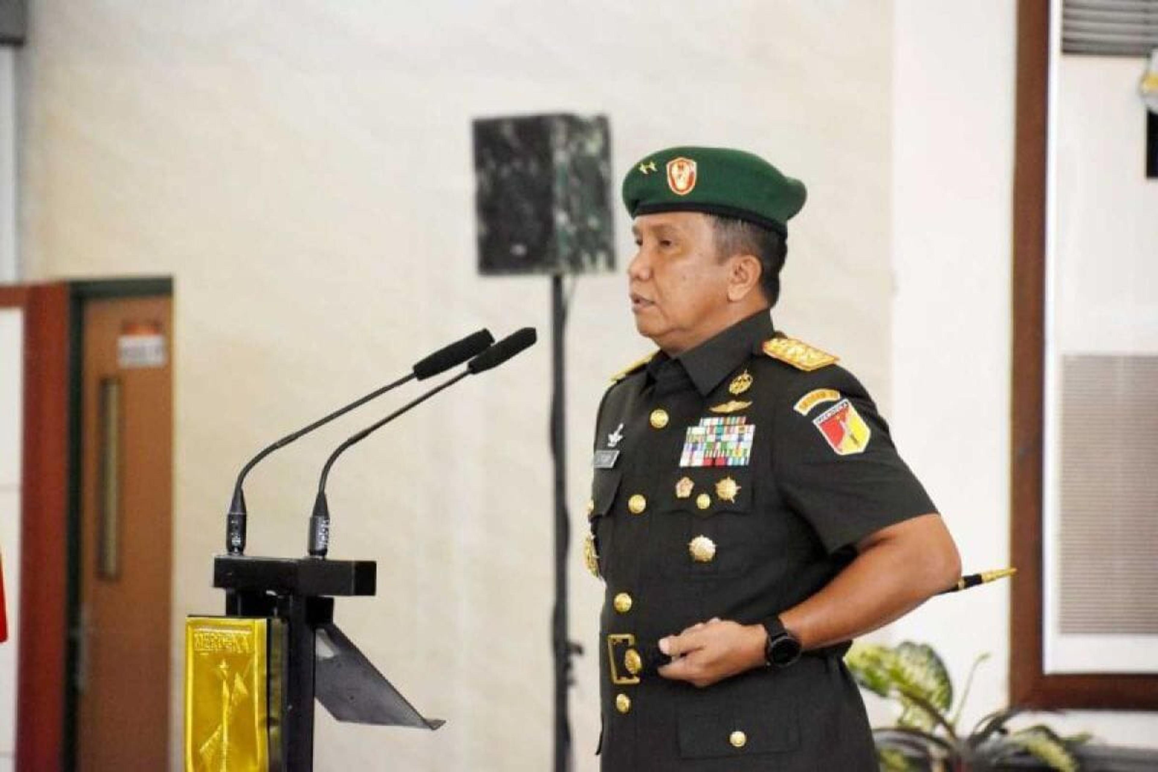 Pangdam XIII/Merdeka Pimpin Sertijab Dua Pejabat Utama