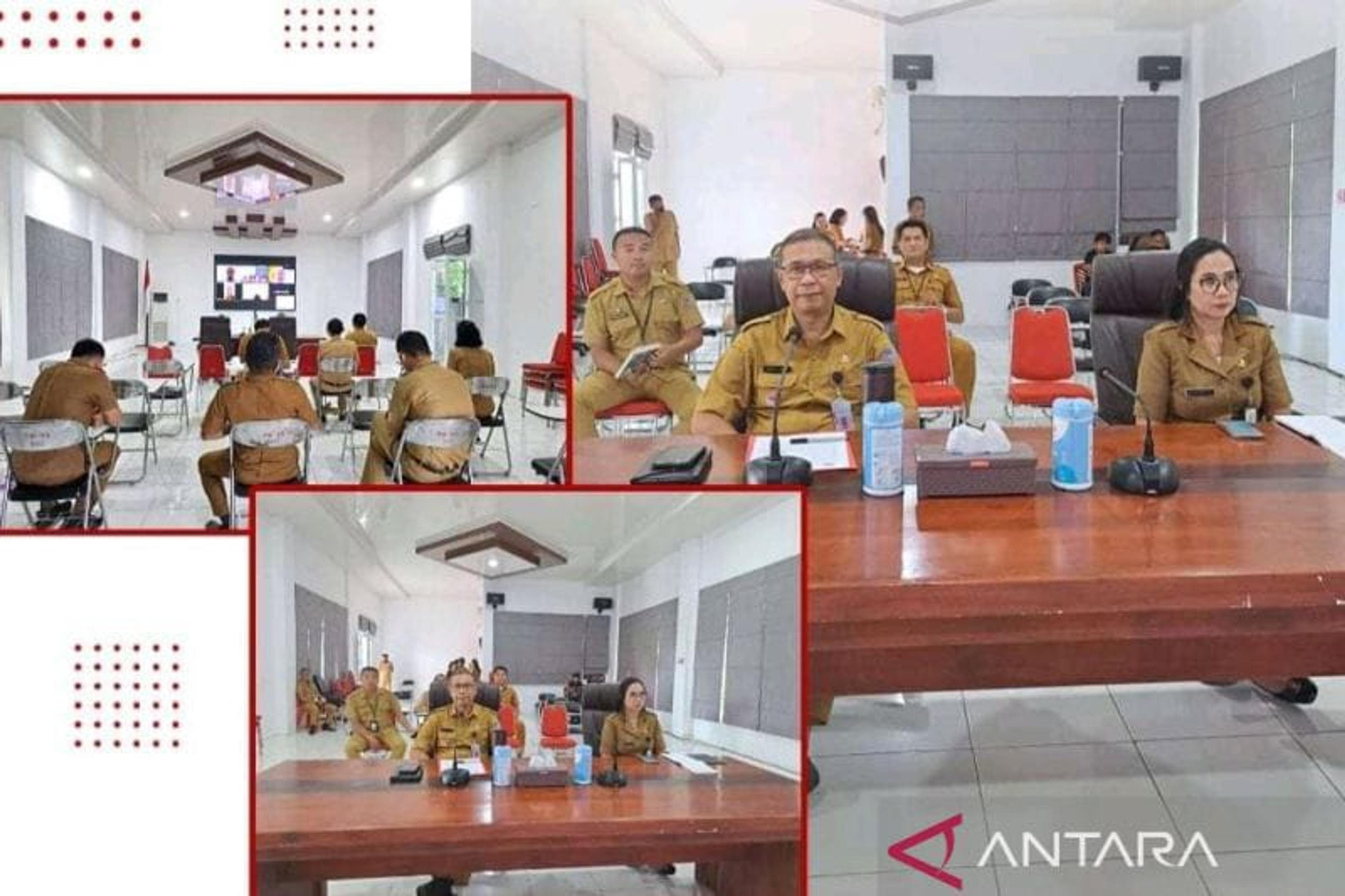 Asisten III Ikuti Klarifikasi dan Asistensi Penilaian Mandiri Penerapan Sistem Merit
