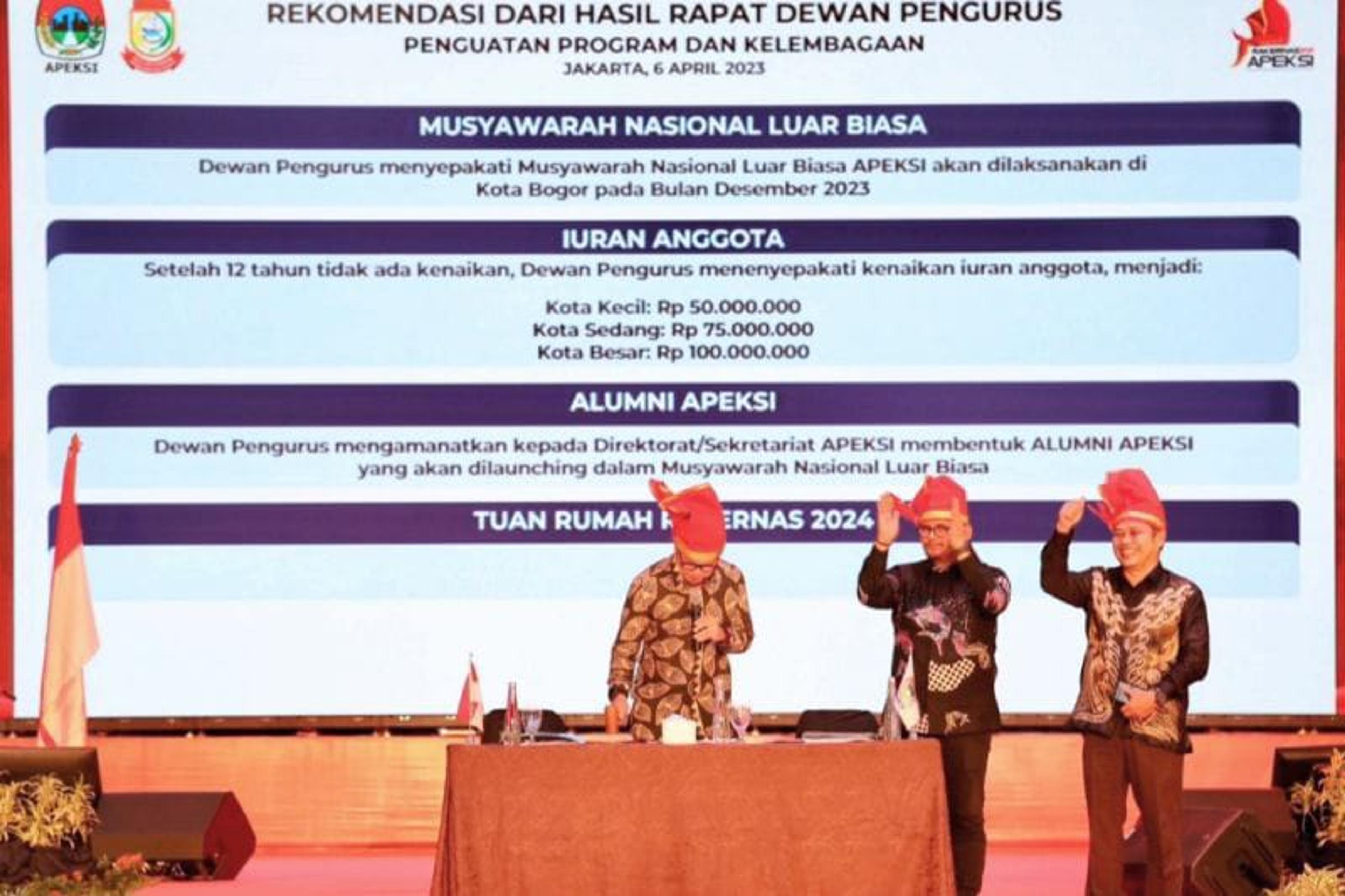 Rakernas Apeksi Lahirkan Rekomendasi Kelanjutan Pembangunan IKN